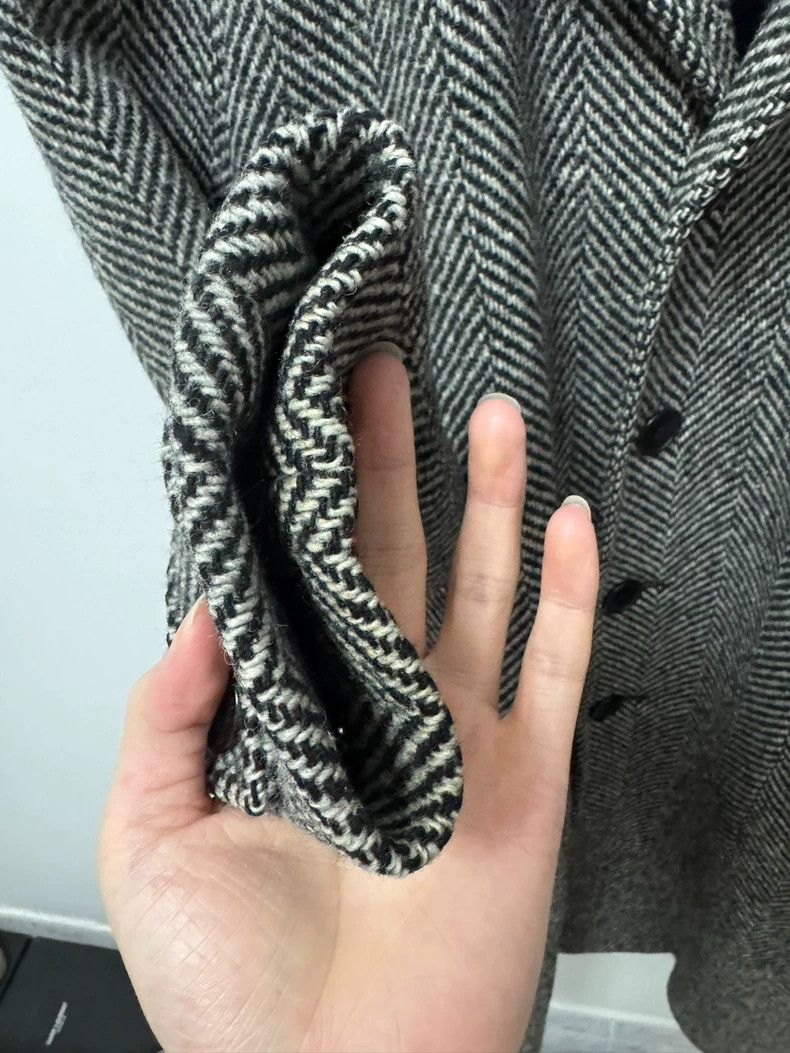 Saint Laurent Paris saint laurent paris13fw show wool four-button herringbone j Size US M / EU 48-50 / 2 - 3 Thumbnail
