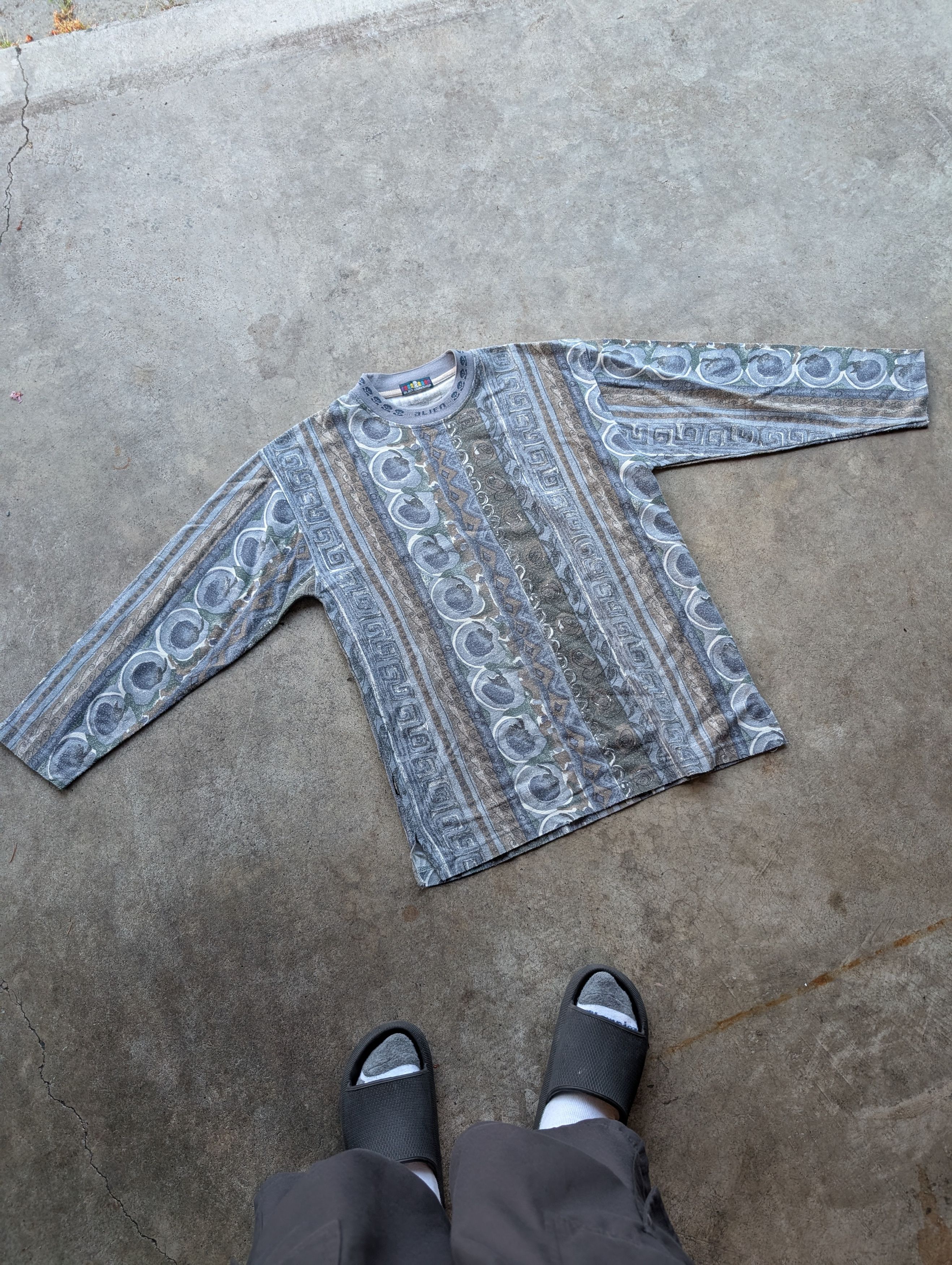 Alien Workshop Alien Workshop 90s aztec aop vintage skate long sleeve shirt Size US L / EU 52-54 / 3 - 1 Thumbnail