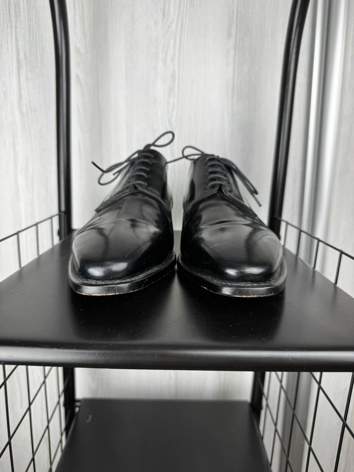 Other Windsor. black leather classic derby formal shoes Size US 10.5 / EU 43-44 - 3 Thumbnail
