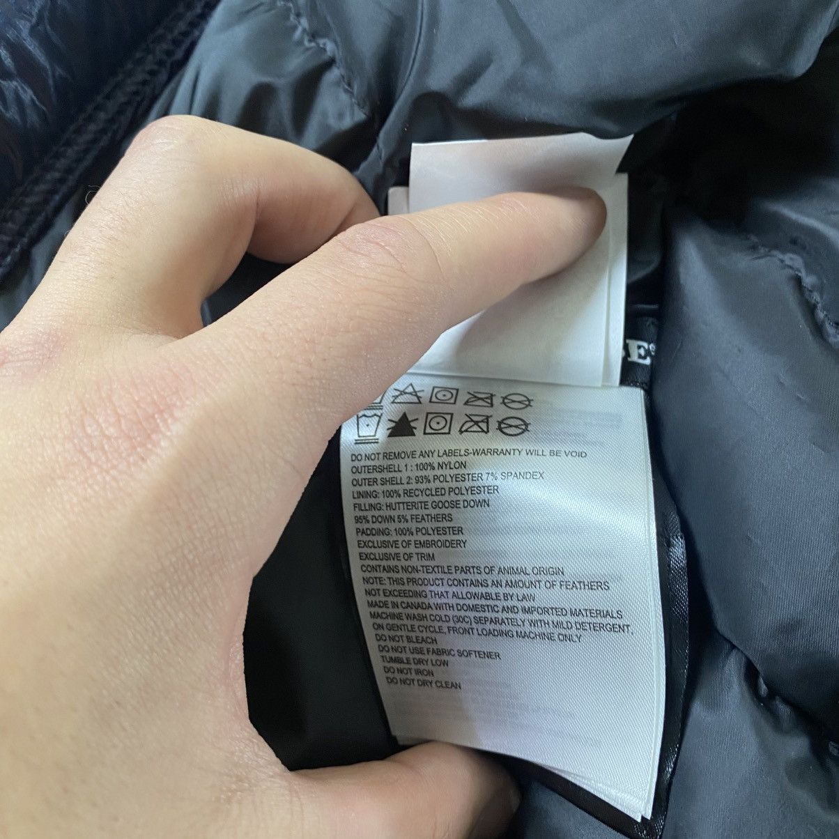 Canada Goose Canada goose Hybridge lite hooded micro puffer jacket Size US L / EU 52-54 / 3 - 17 Thumbnail