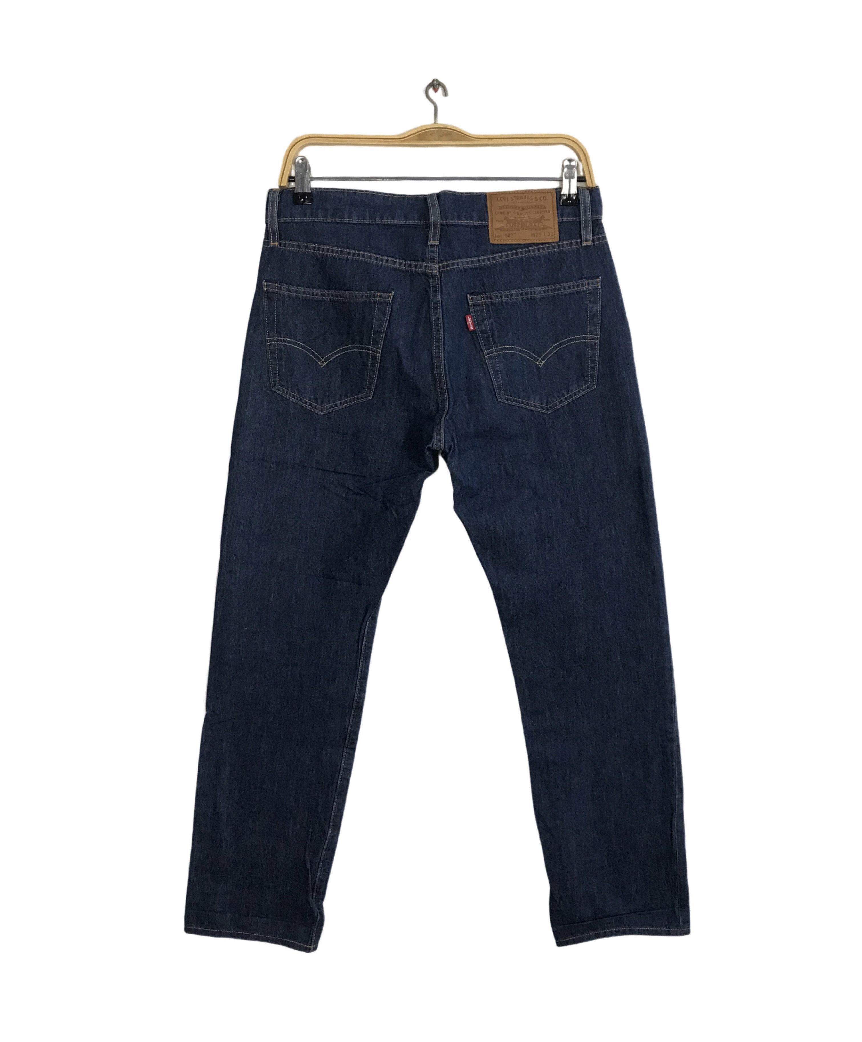 Levi's Levi’s Strauss Premium Lot 502 Big E Denim Jeans Dark Blue Size US 30 / EU 46 - 2 Thumbnail