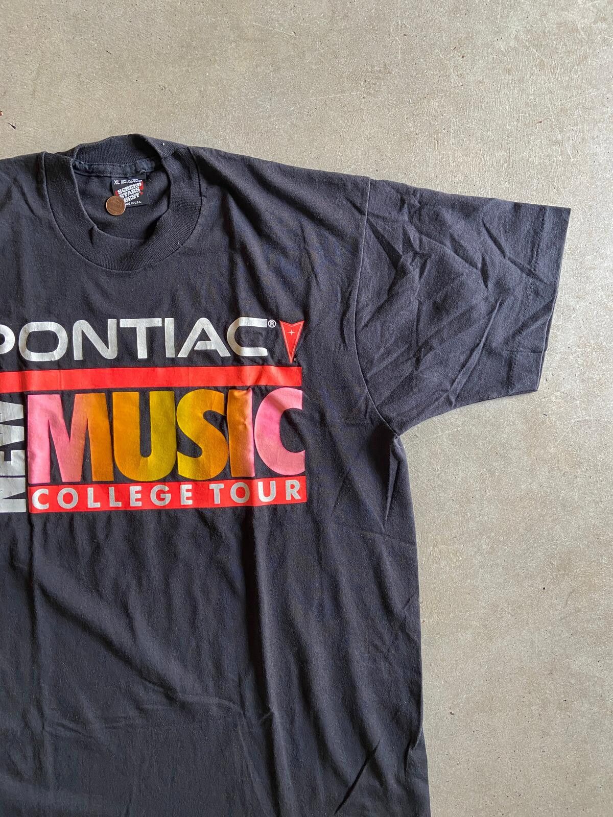 Other VTG Pontiac New Music Tee Sz L Size US L / EU 52-54 / 3 - 2 Thumbnail