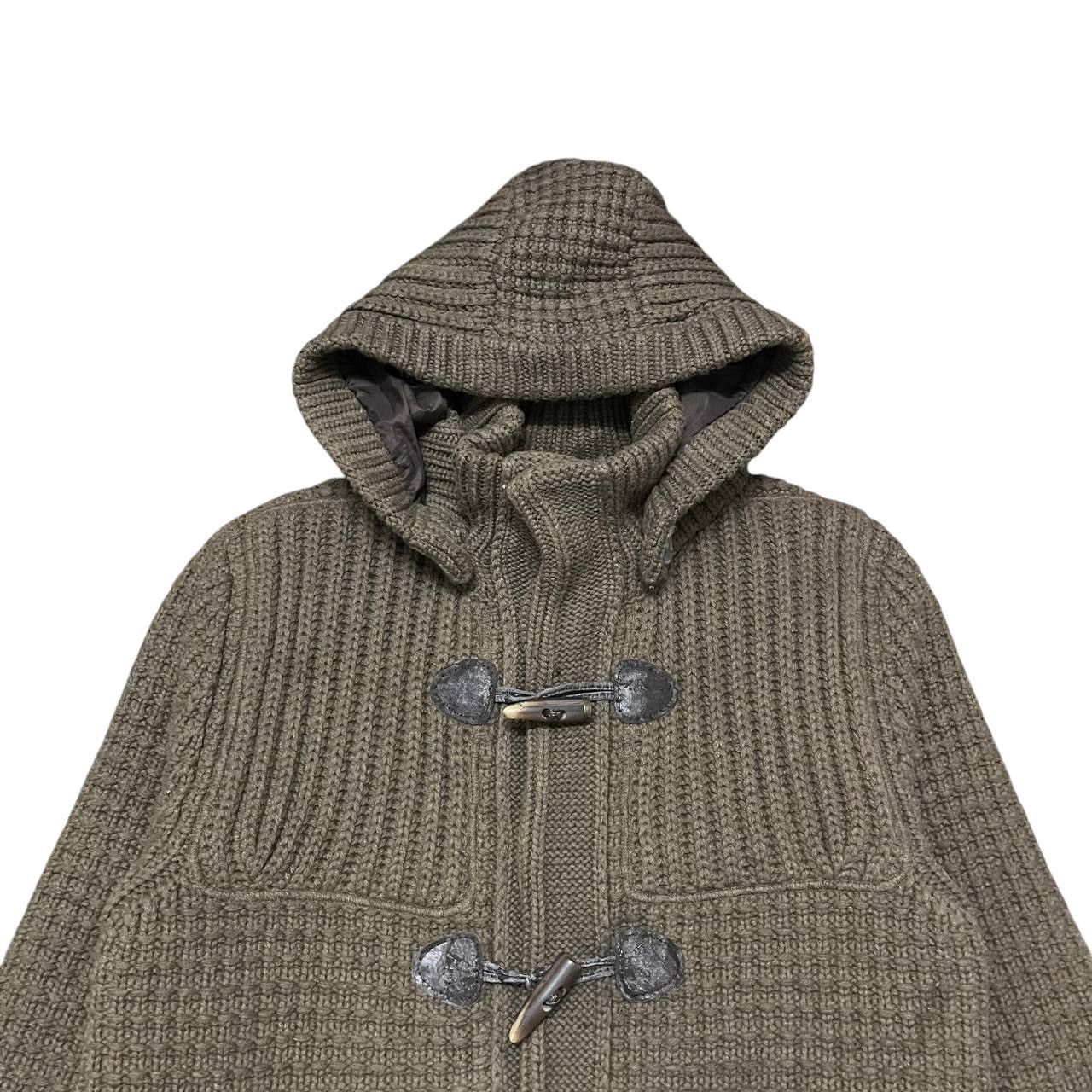 Bark Bark Knitted Wool Heavy Hooded Coat Size US S / EU 44-46 / 1 - 2 Thumbnail