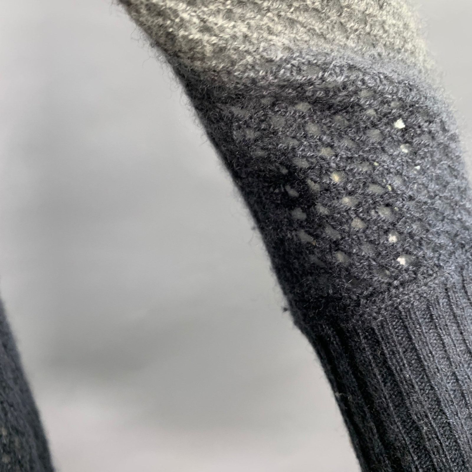 Other KOKUN Size XS Grey Navy Cashmere Ombre Open Knit Pullover Size XS / US 0-2 / IT 36-38 - 4 Thumbnail