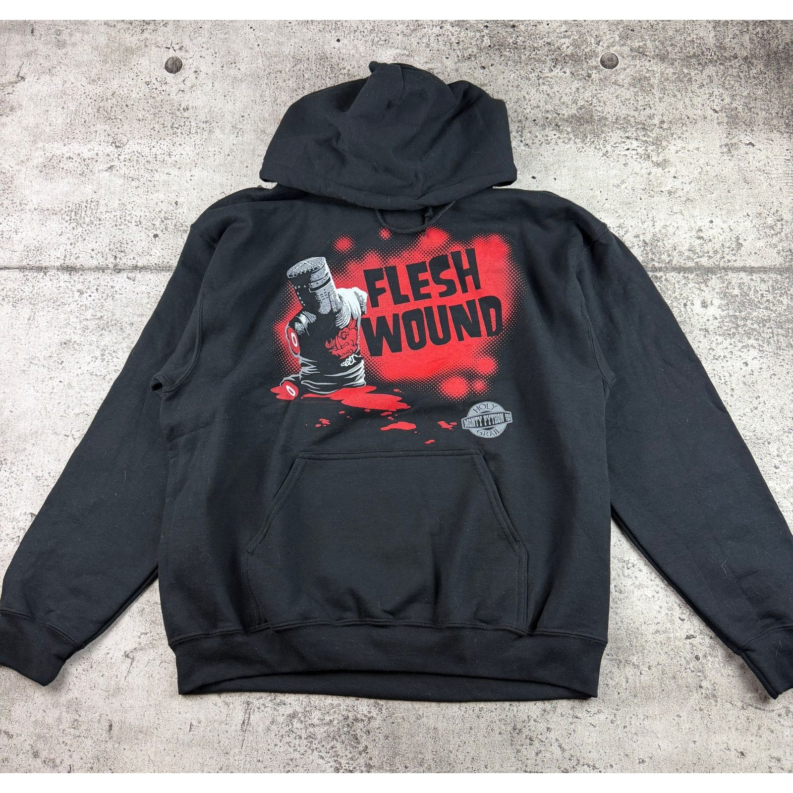 Liquid Blue Monty Python Hoodie It's Just A Flesh Wound Size Large Size US L / EU 52-54 / 3 - 2 Thumbnail