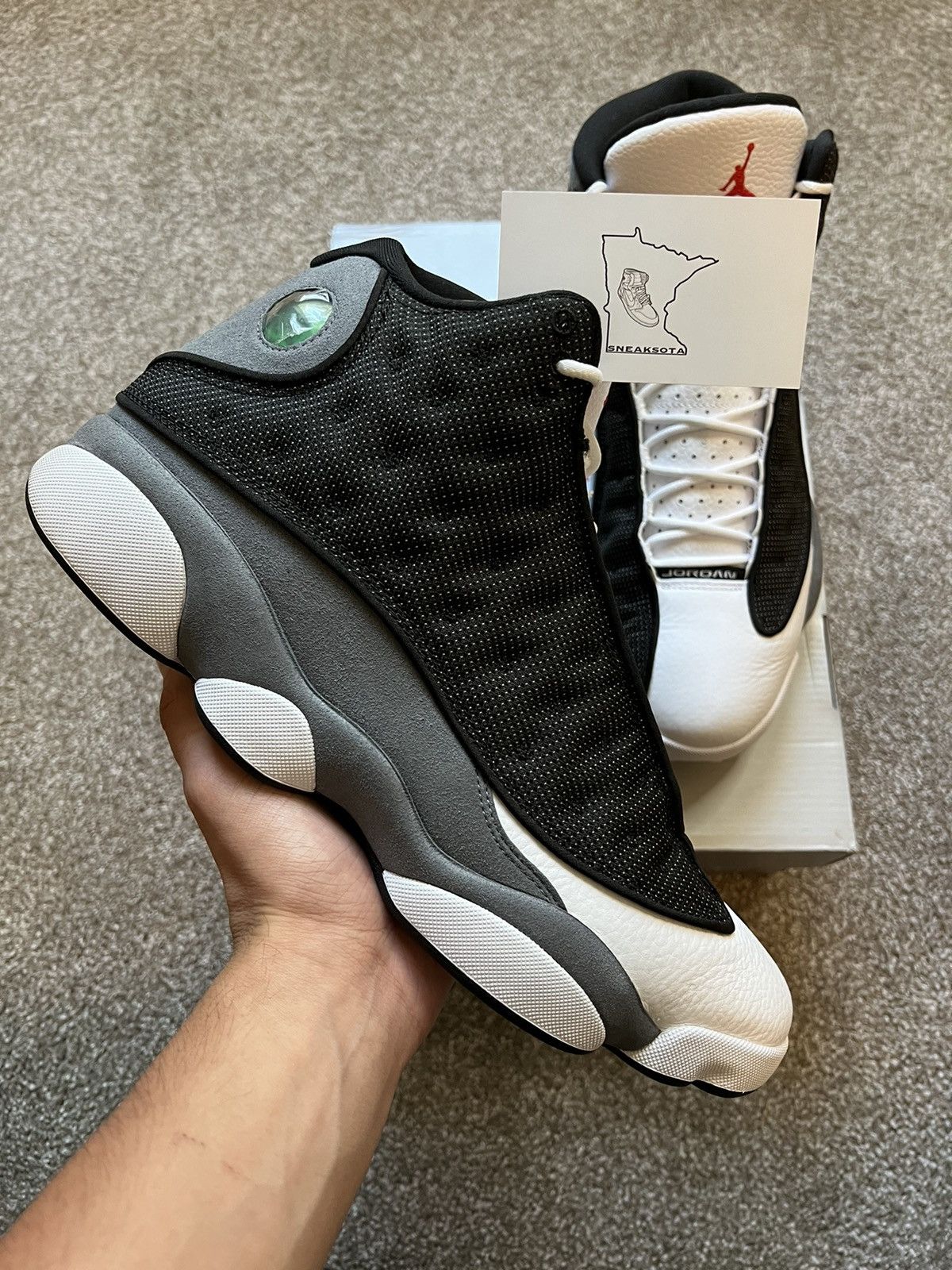 image of Jordan Brand 13 Black Flint - Size 13 Shoes, Men's