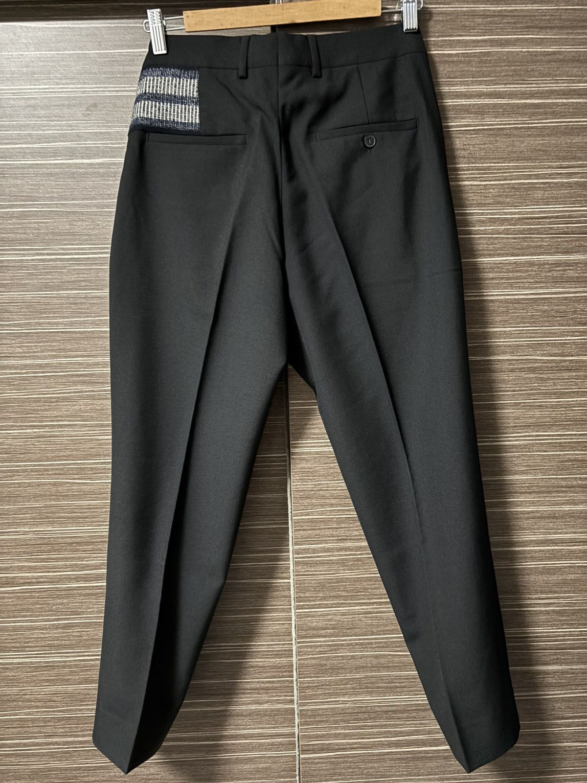 Carven Carven Navy Wool Polyester Pants Size US 32 / EU 48 - 2 Thumbnail