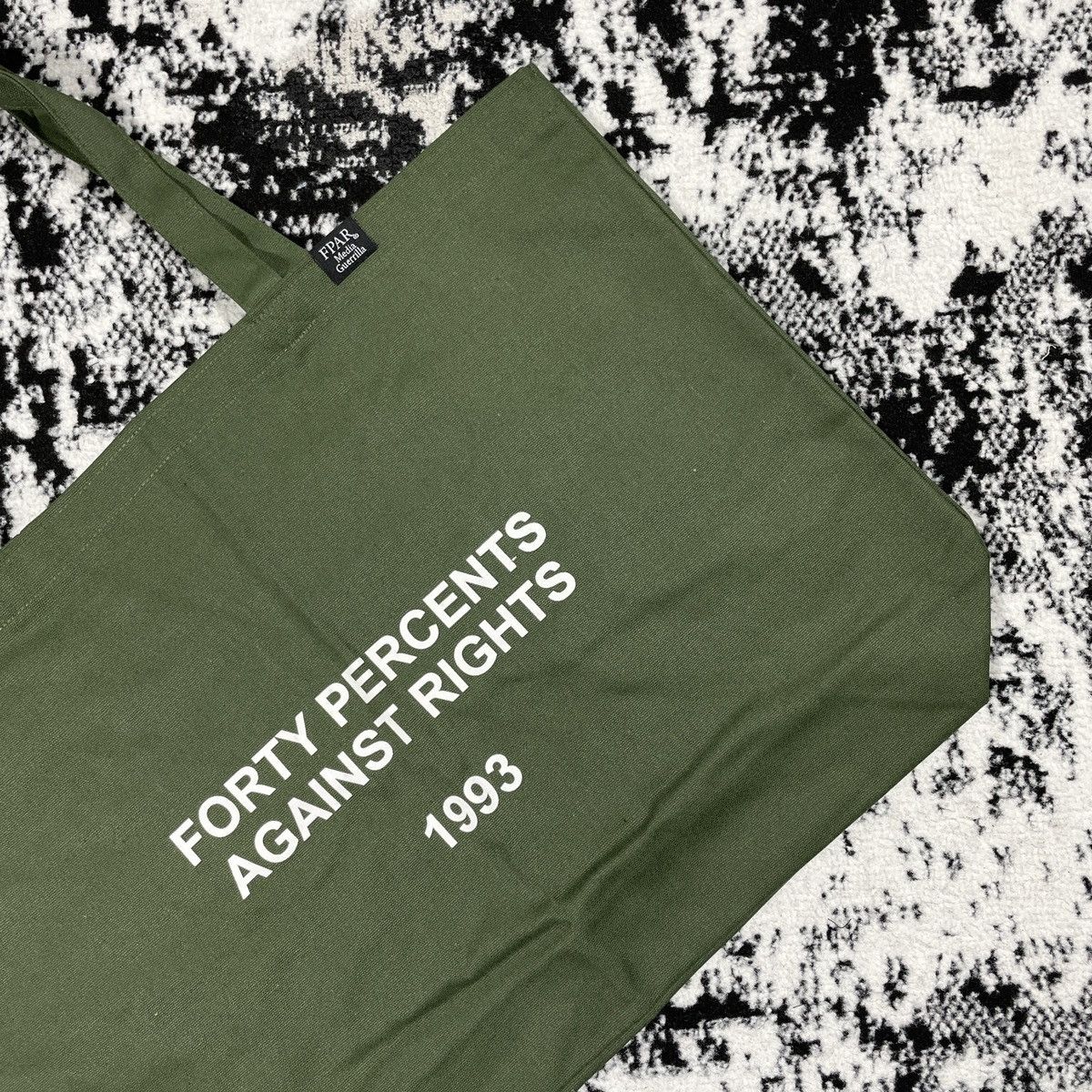 FPAR × Wtaps FPAR CANVAS SINCE TOTE BAG Size ONE SIZE - 6 Thumbnail