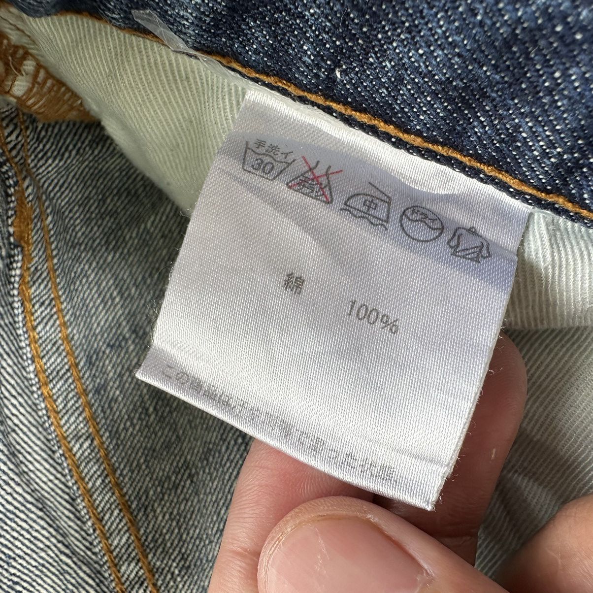 Japanese Brand × Jean × Vintage Vintage Seven ThreeR Faded Distressed Faded Denim Jean Pant Size US 31 - 6 Thumbnail