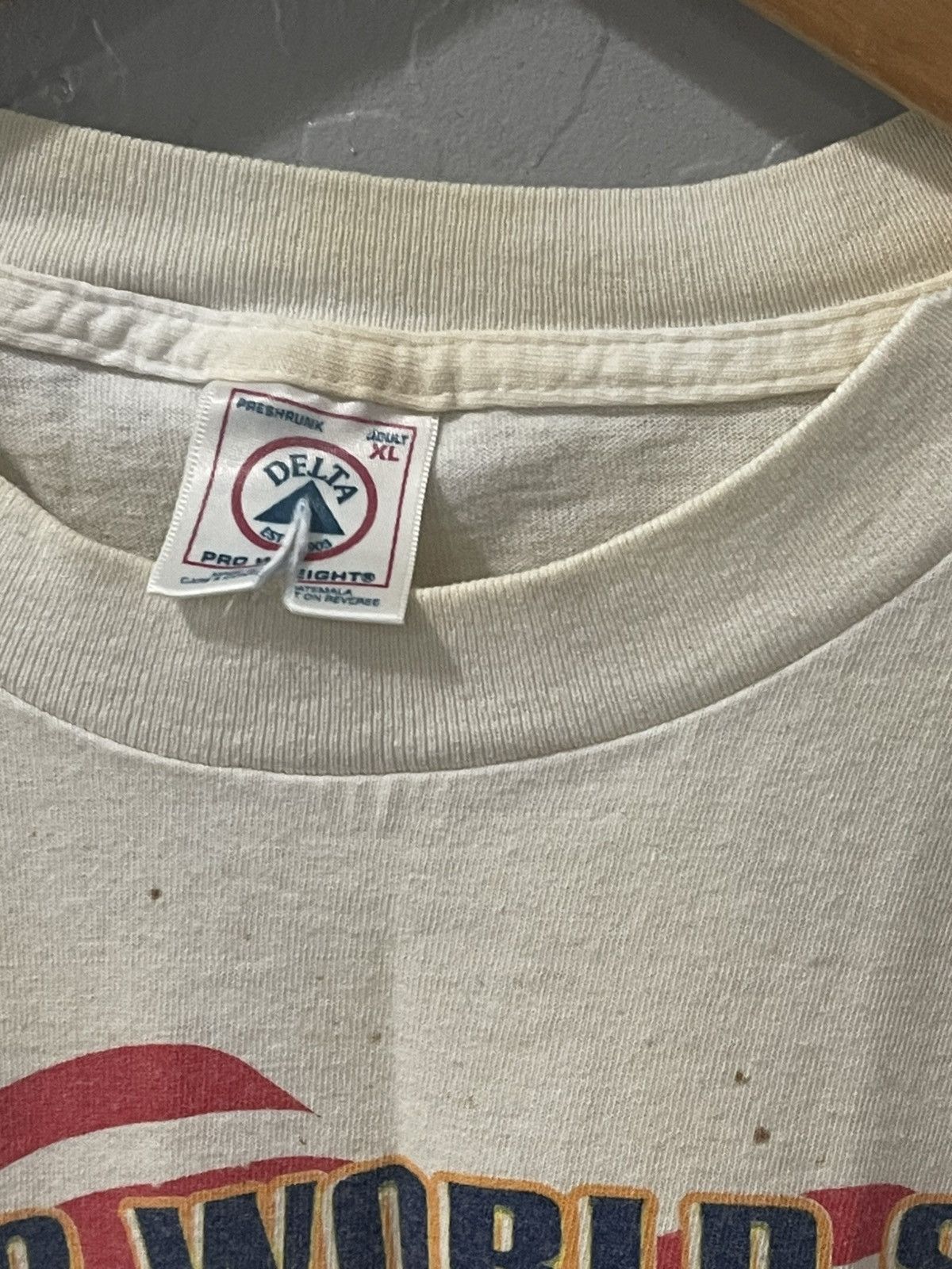 Delta × New York Yankees × Vintage Vintage New York Yankees World Series Champs Team Shirt XL Size US XL / EU 56 / 4 - 3 Thumbnail