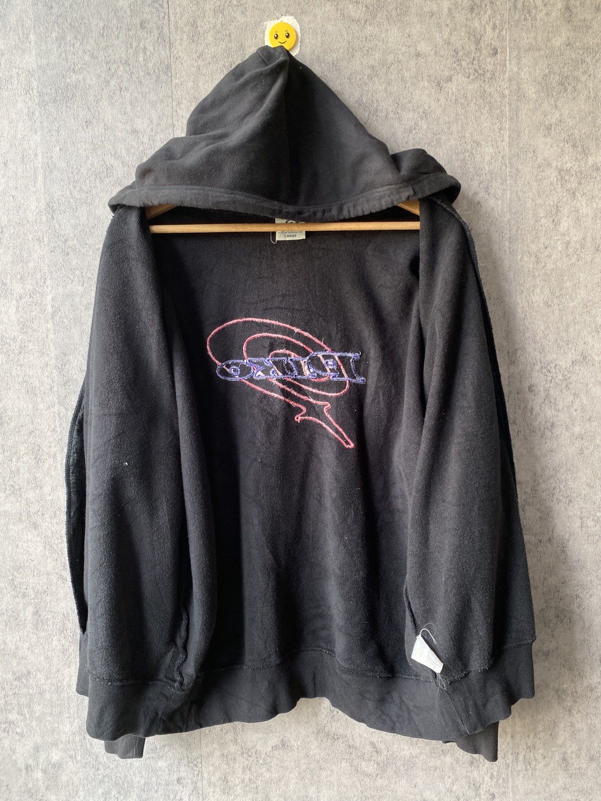 Santa Cruz Skateboards Vintage Piko Surf Skateboard Black Faded Hoodie Size US L / EU 52-54 / 3 - 12 Thumbnail