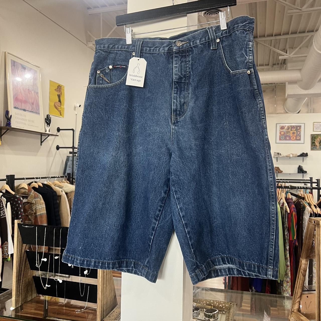 Other Source Jeans Crazy Baggy JNCO style Jorts Size US 38 / EU 54 - 2 Thumbnail