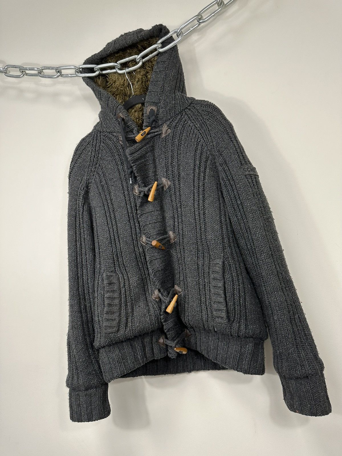 Schott Vintage Schott USA Hooded Heavy Wool Coat Jacket Size US L / EU 52-54 / 3 - 6 Thumbnail