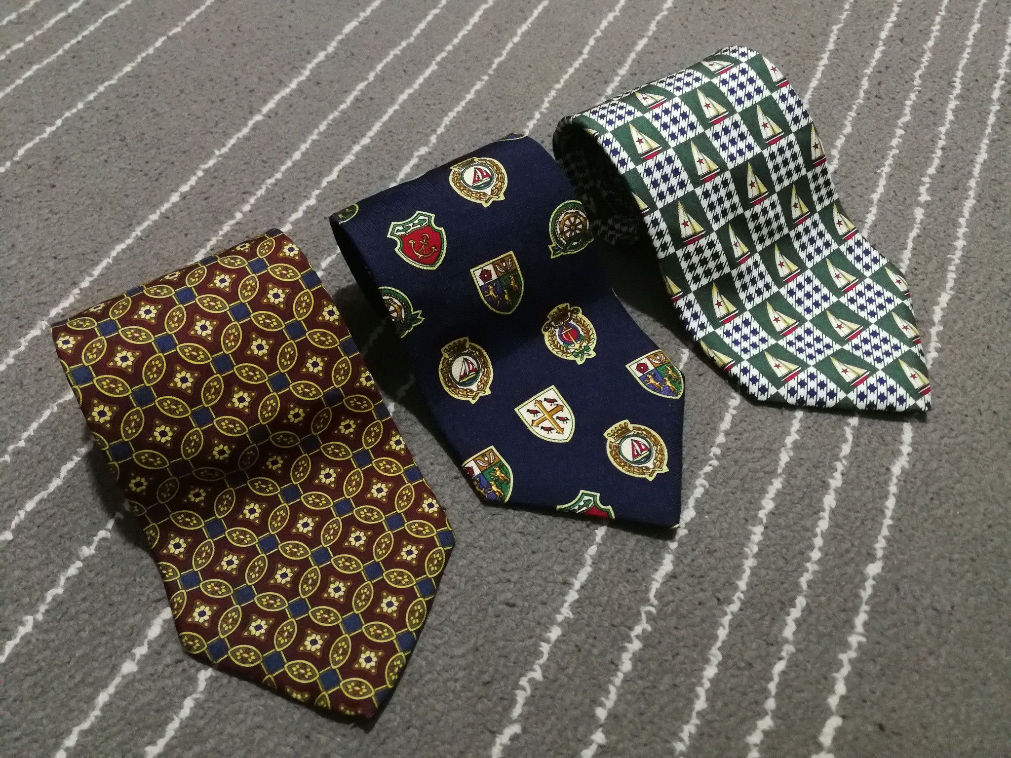 Tommy Hilfiger Tommy hilfiger combo neck tie 1997 Size ONE SIZE - 2 Thumbnail