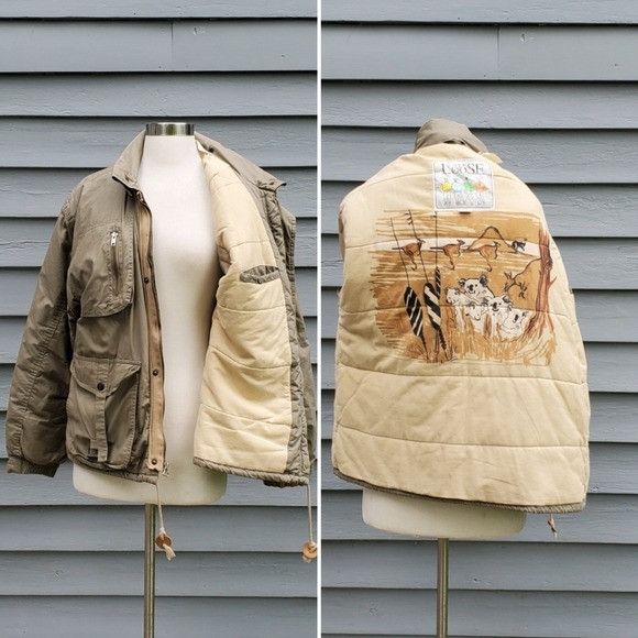 Vintage Vintage 90s y2k Khaki Insulated Outback Australia Kangaroo C Size US S / EU 44-46 / 1 - 5 Thumbnail