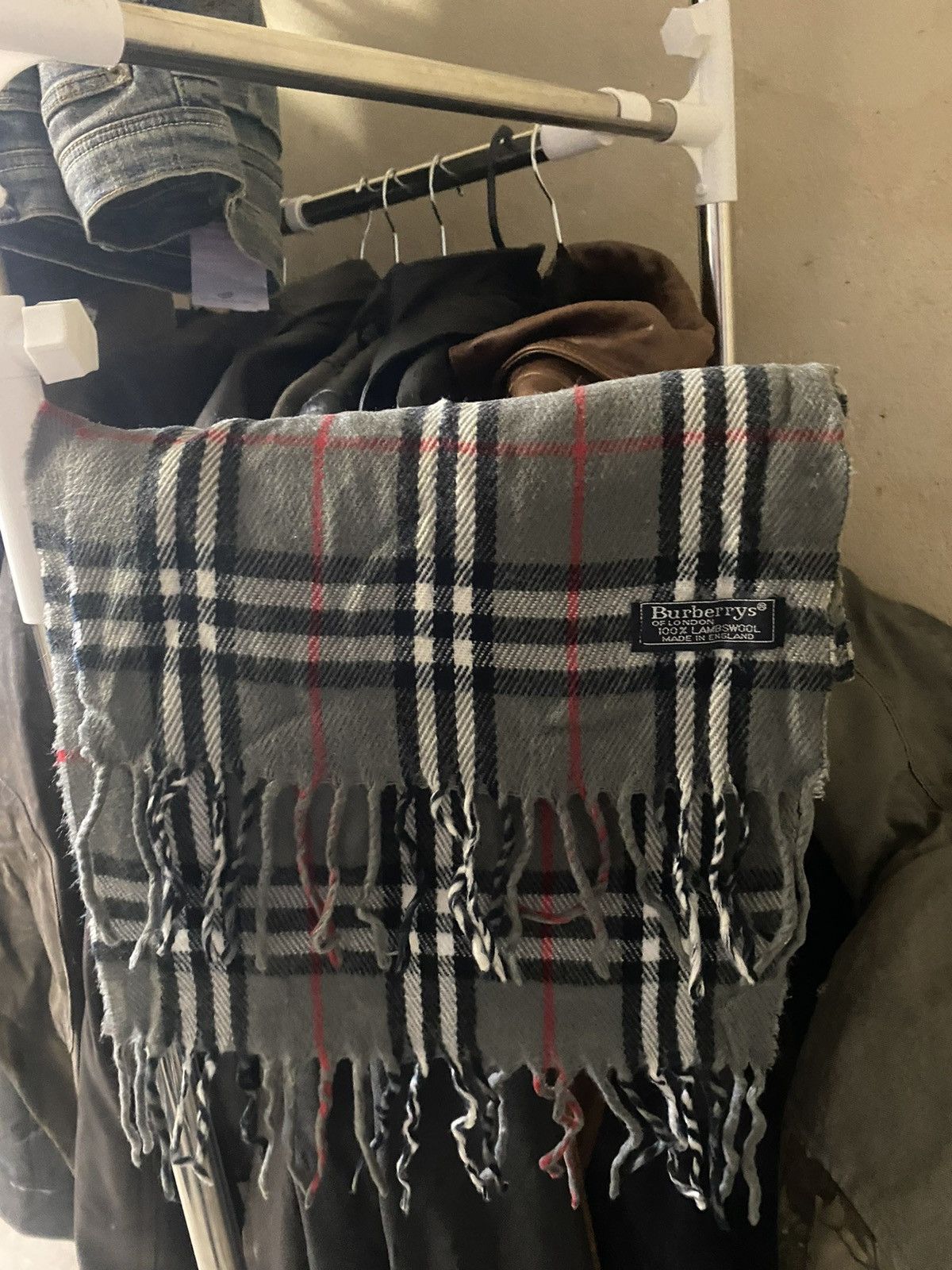 Other Leather bomber jacket paired with free Burberry scarf Size US XL / EU 56 / 4 - 7 Thumbnail