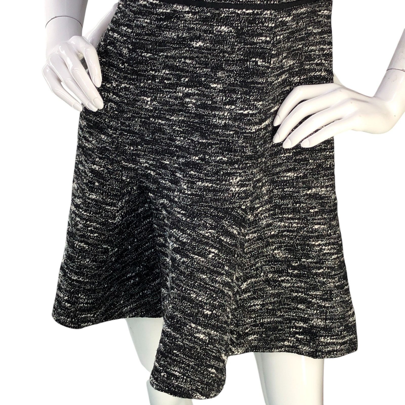 J.Crew J Crew Size 2 Dress Fit Flare Tweed Space Dye Stretch Lined Size XS / US 0-2 / IT 36-38 - 3 Thumbnail