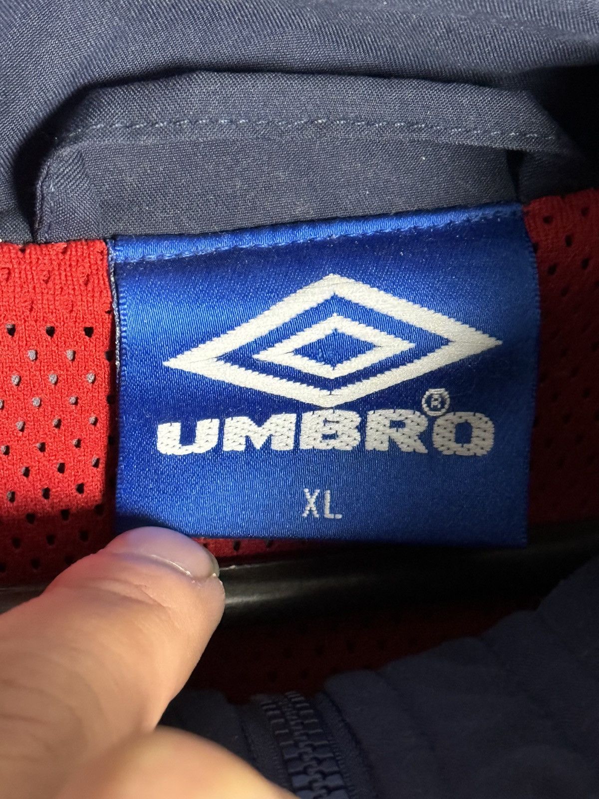 Umbro Vintage England National Team Training Football Jacket Size US XL / EU 56 / 4 - 13 Thumbnail