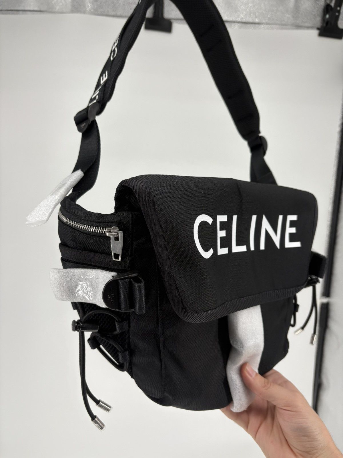Celine Celine Logo Waist Bag Size ONE SIZE - 2 Thumbnail