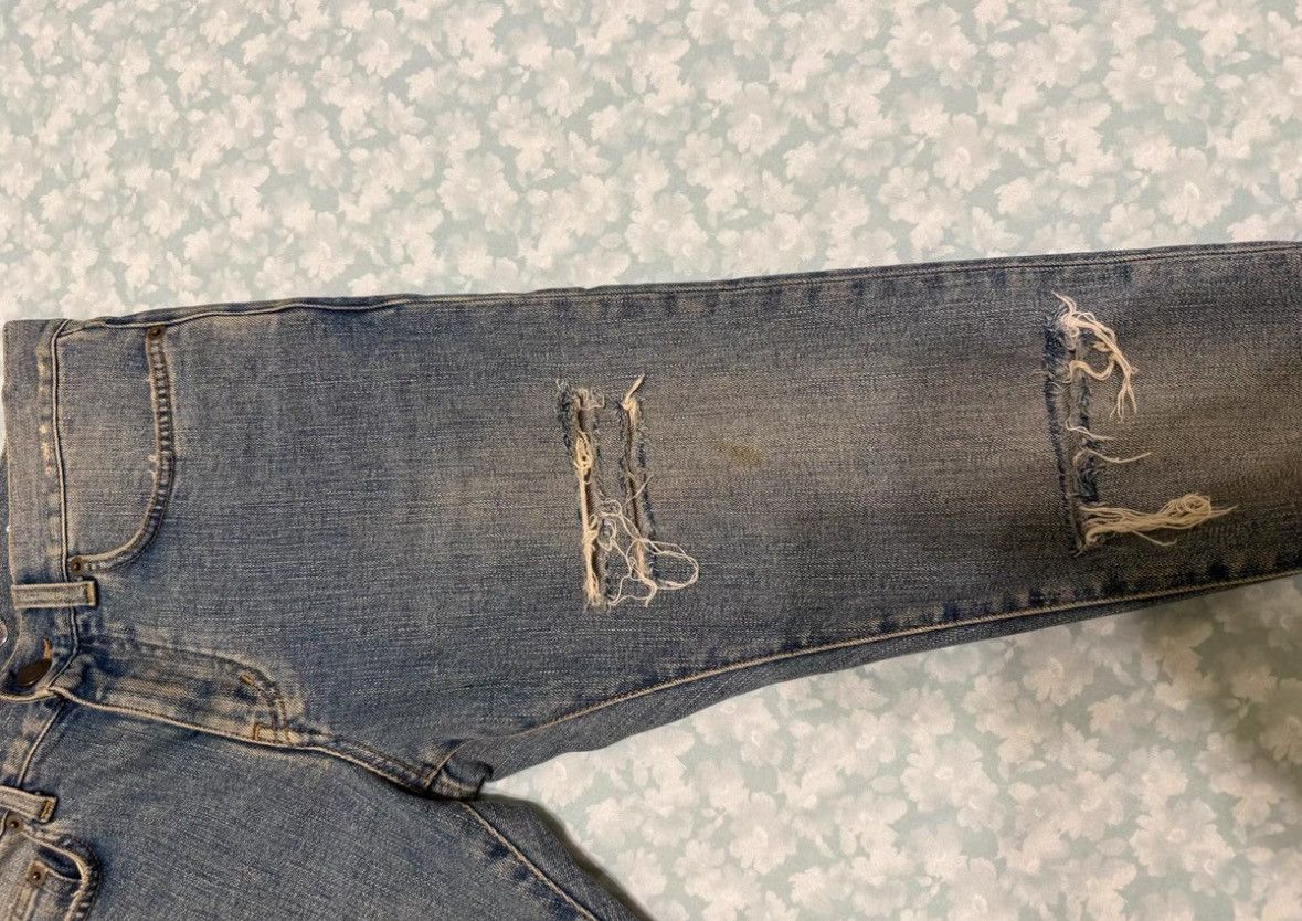 Saint Laurent Paris Saint laurent ysl cut jeans with four knives 2409-Nextarrow Size US 28 / EU 44 - 2 Thumbnail