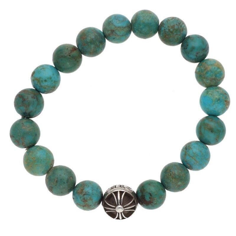 Chrome Hearts Chrome Hearts Turquoise Bead Bracelet Size ONE SIZE - 1 Thumbnail