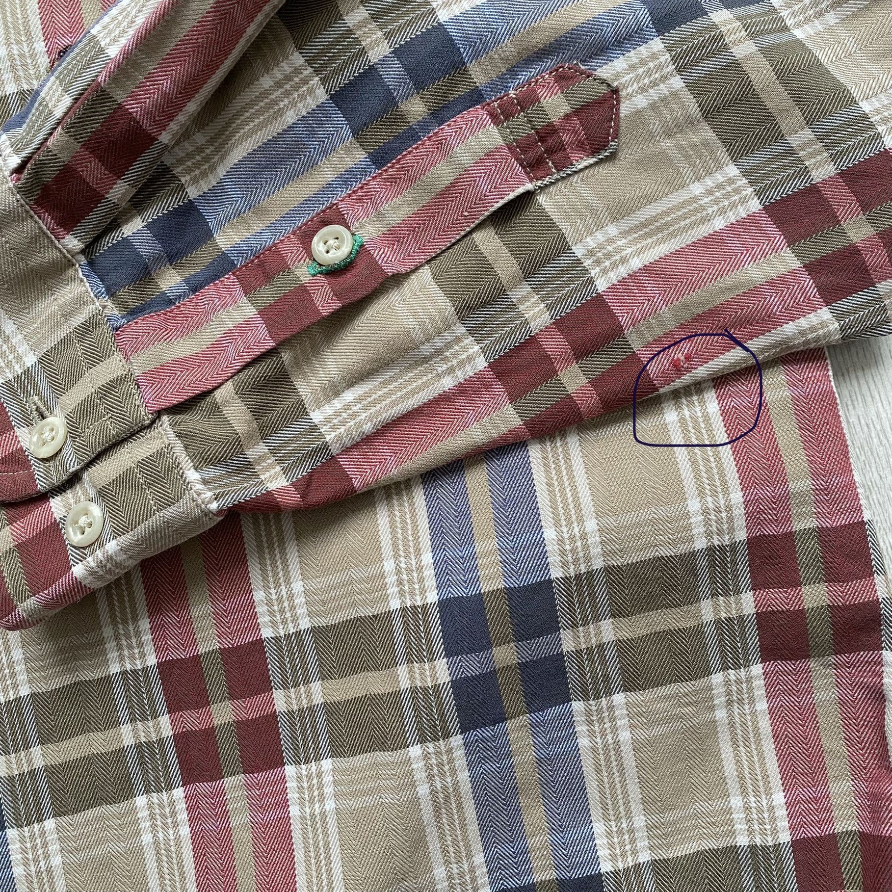 Tommy Hilfiger 🔥Vintage 90s Tommy Hilfiger Shirt Flannel Trevis style Size US XL / EU 56 / 4 - 7 Thumbnail