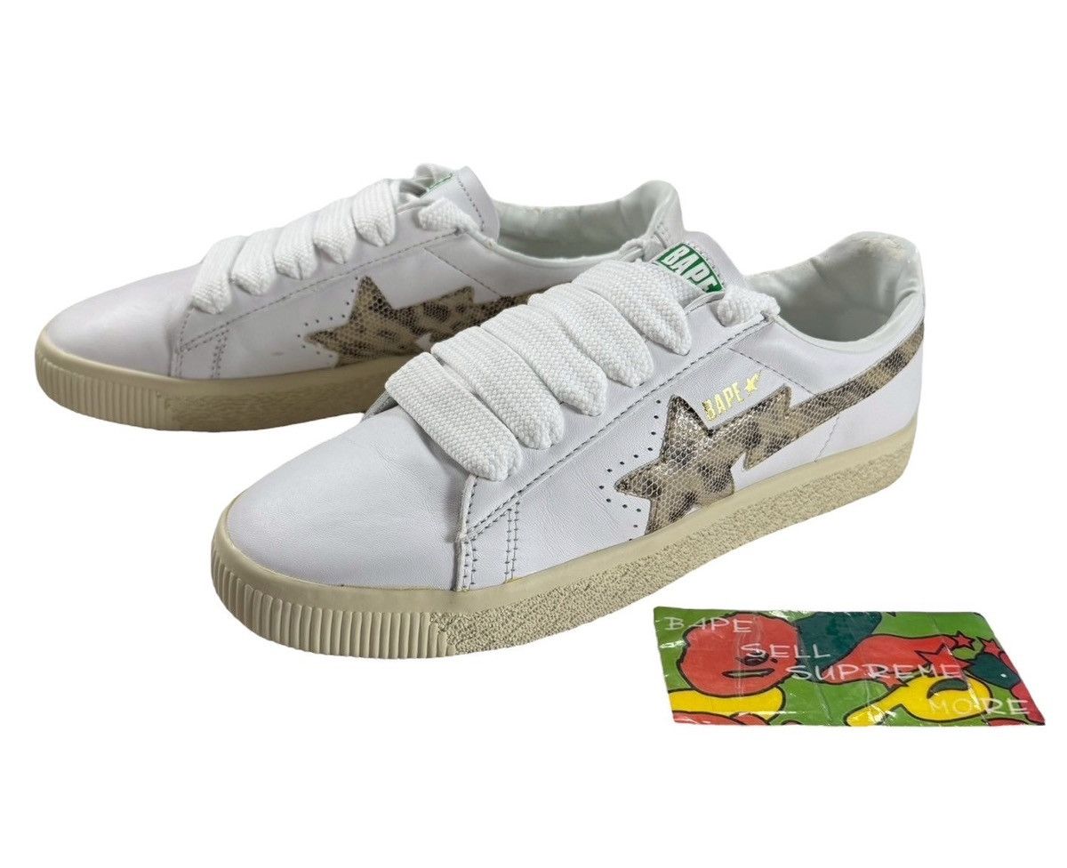 BAPE Apesta White/snake
