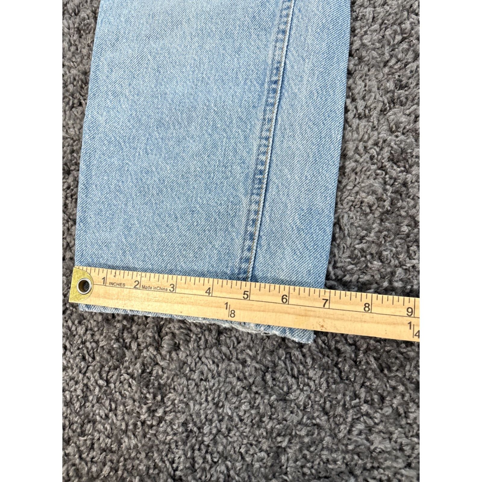 Old Navy VINTAGE Old Navy Jeans Womens 28x27 Light Wash Relaxed Tapered 90s Blue 28 90s Mens? Size ONE SIZE - 3 Thumbnail