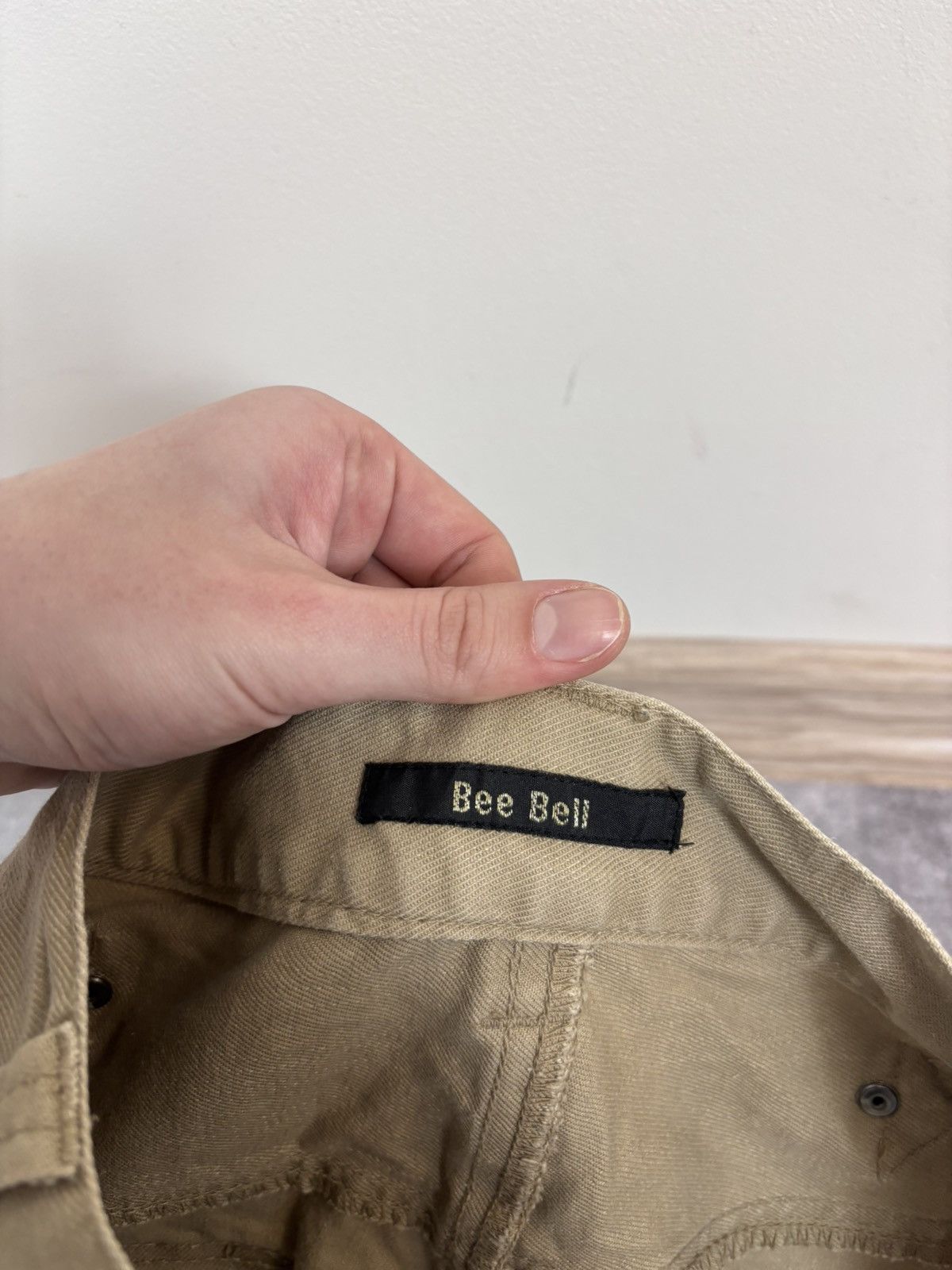 Japanese Brand Bee Bell Y2K Japanese Men’s Buckle Back Pants Jeans Size US 30 / EU 46 - 17 Thumbnail