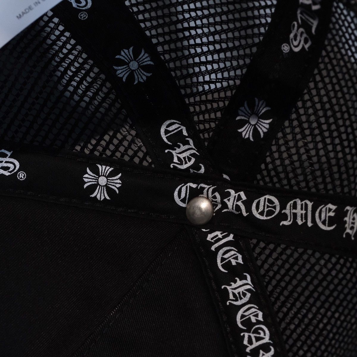 Chrome Hearts CHROME HEARTS TRUCKER CAP - CEMETERY PATCHWORK Size ONE SIZE - 8 Thumbnail