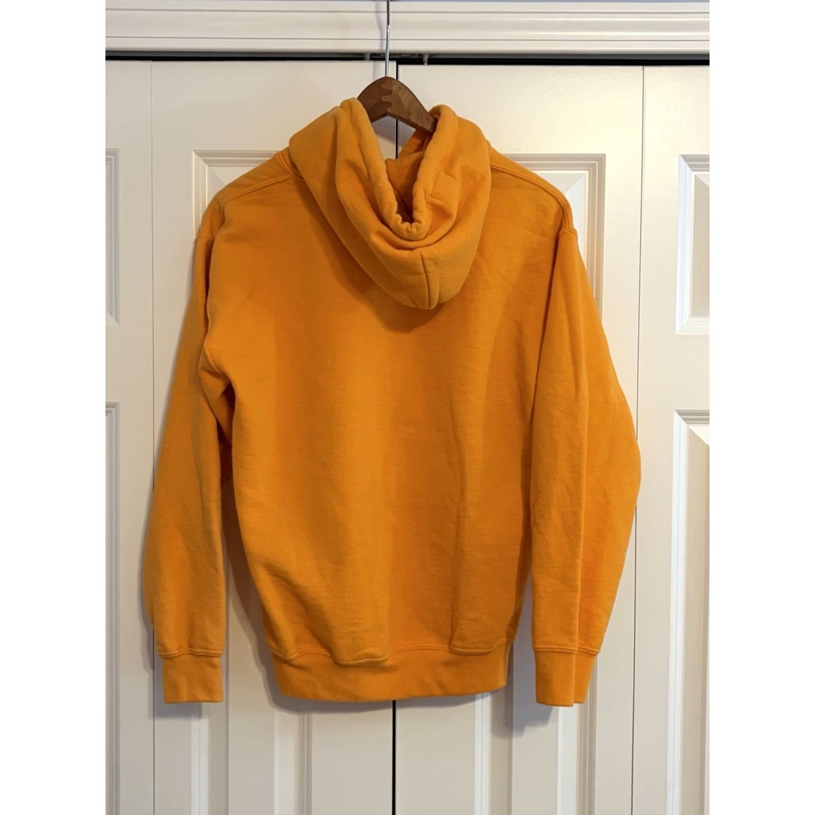 Vintage Yellowstone Park Hoodie Orange Pullover Sweatshirt Small Unisex Adults Size US S / EU 44-46 / 1 - 2 Thumbnail