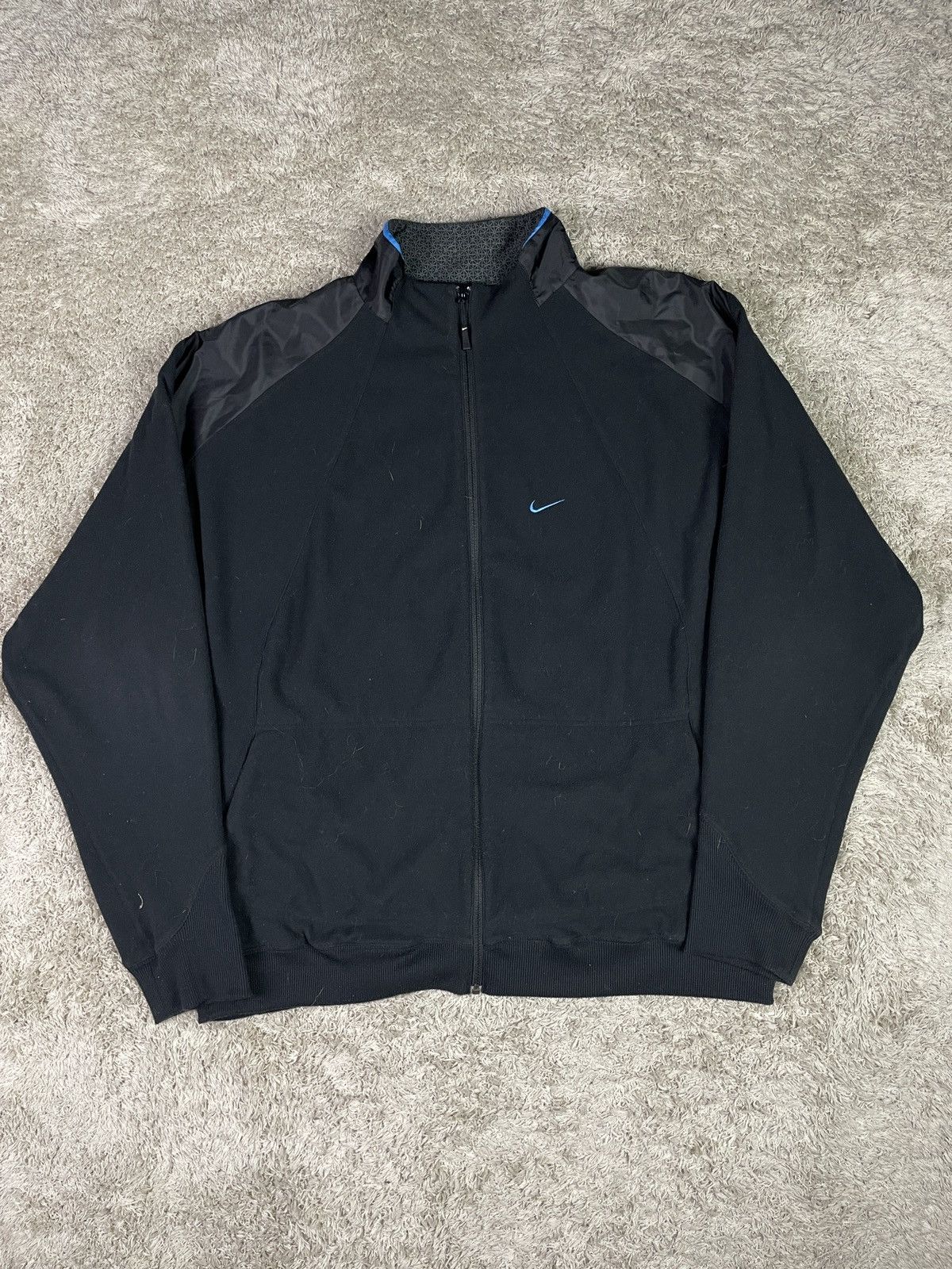 Nike × Vintage Vintage 2000s Nike Gorpcore Fleece Jacket Size US XXL / EU 58 / 5 - 1 Thumbnail