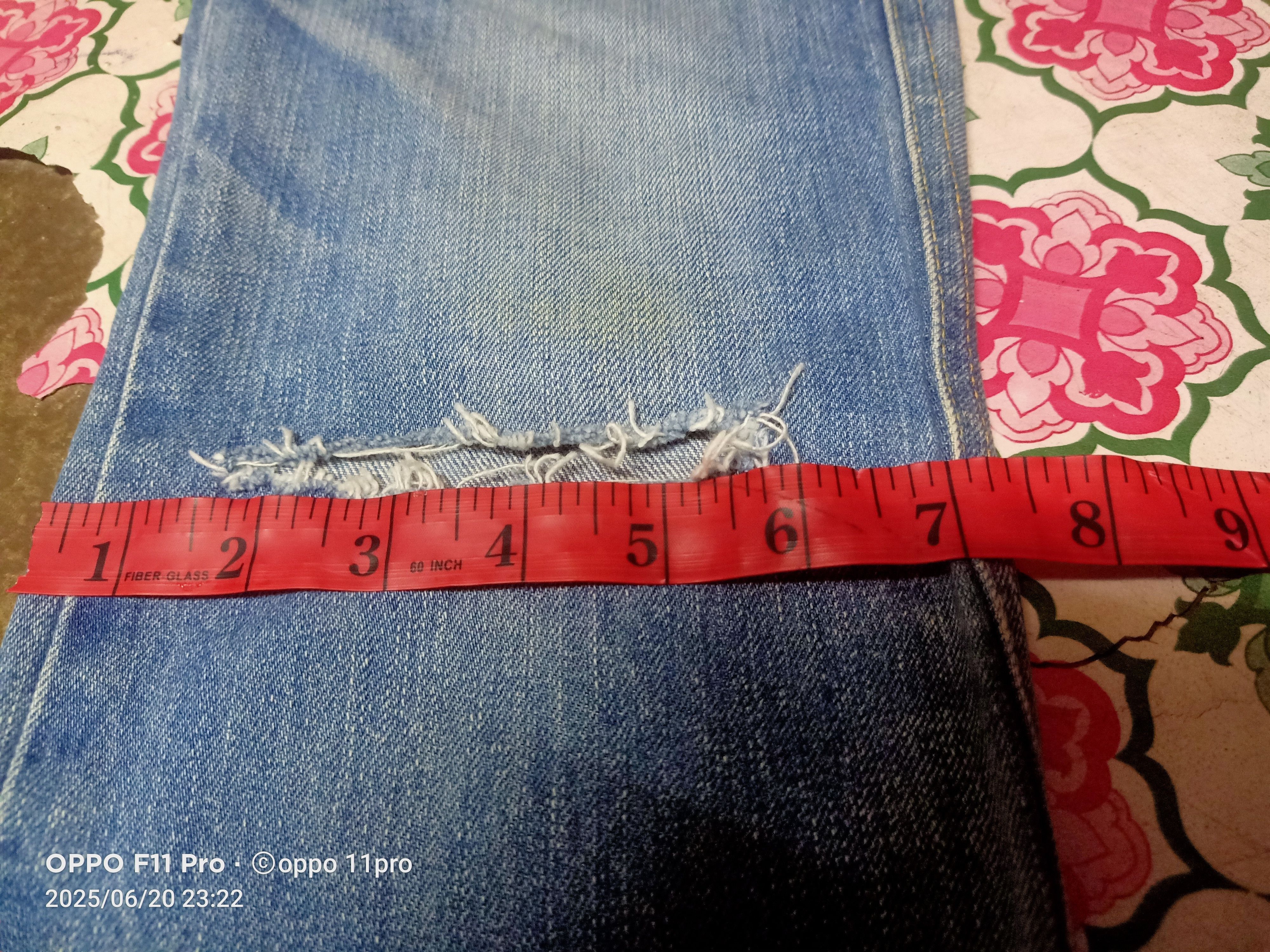 If Six Was Nine × Japanese Brand Glamour Guarantee SlimFit Women Denim Distressdenim Size 30" / US 8 / IT 44 - 14 Thumbnail
