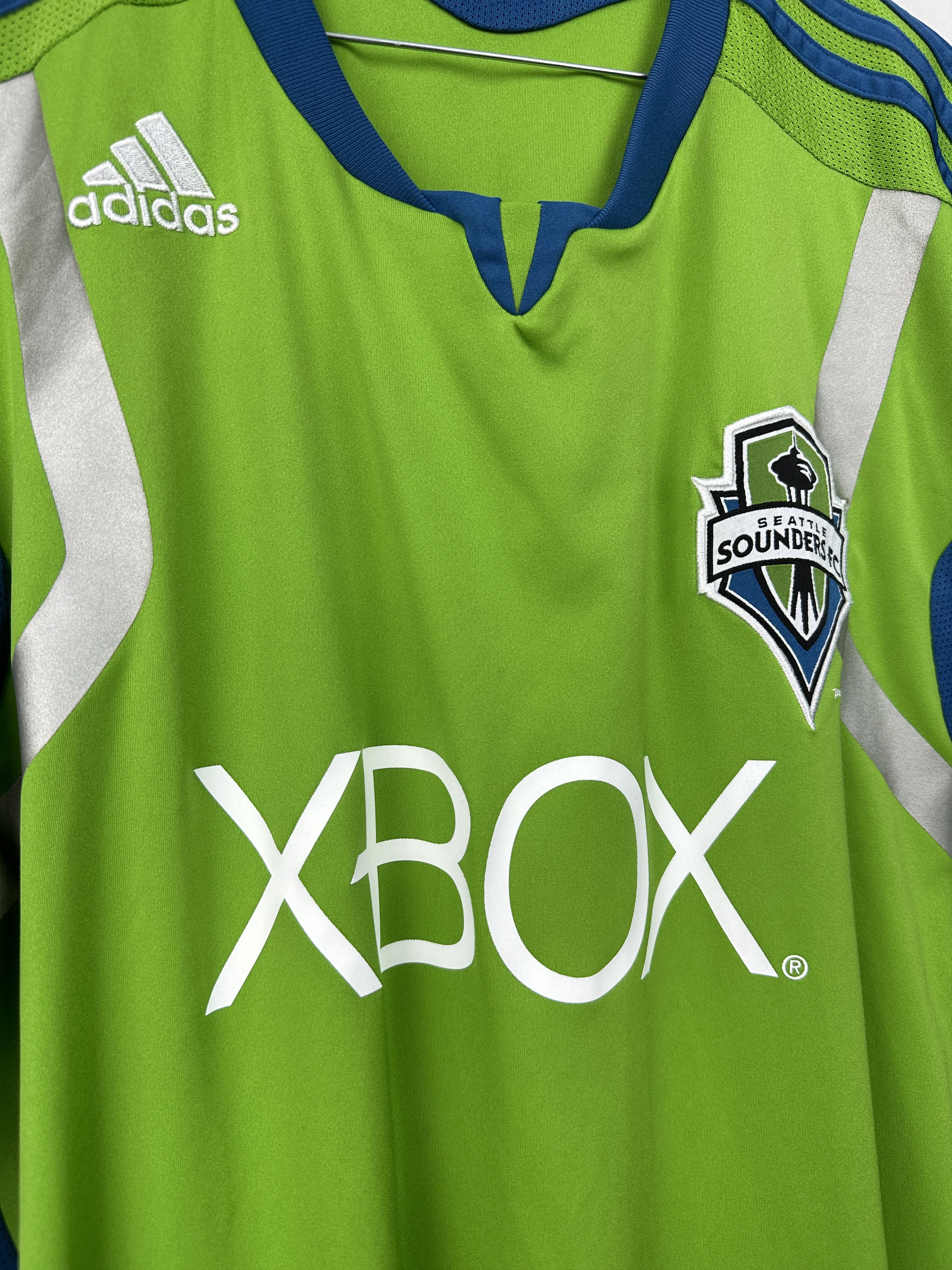 Adidas Seattle Sounders FC 2011/12 Home [XL] Football Soccer Jersey Size US XL / EU 56 / 4 - 5 Thumbnail