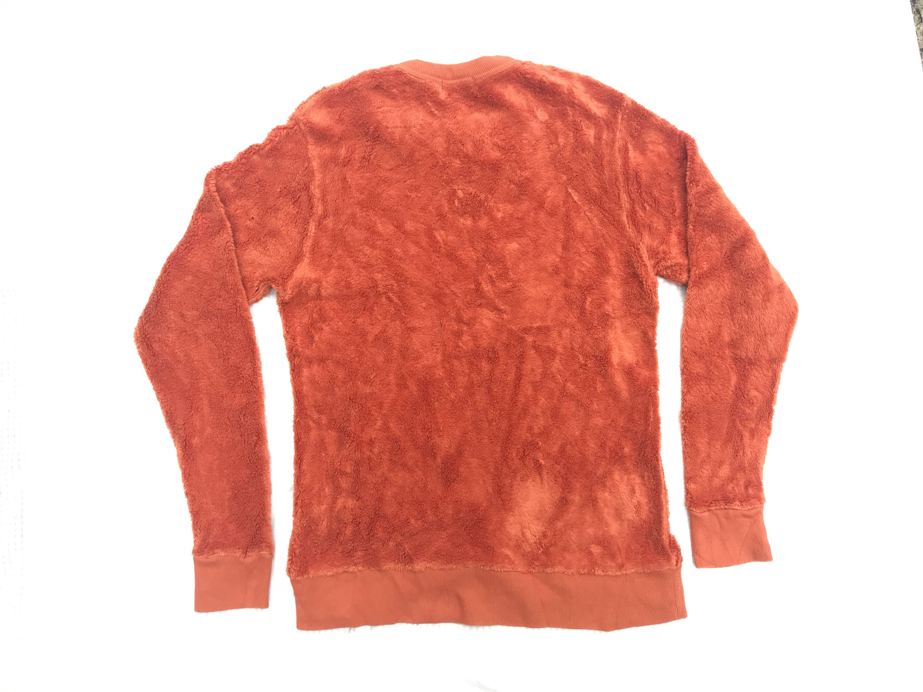 Edifice Japan (J207) Edifice 417 Japan Orange Fuzzy Fleece Sweatshirt Sz L Size US M / EU 48-50 / 2 - 6 Thumbnail