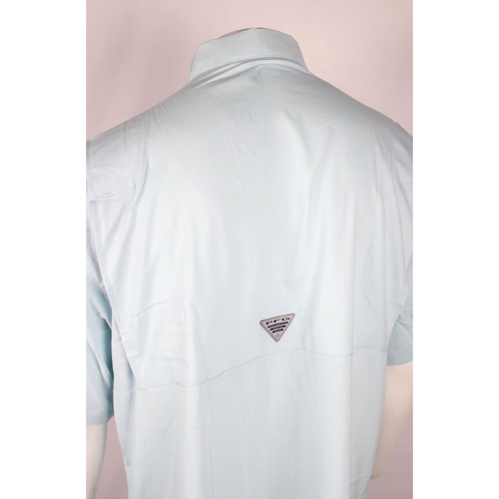Vintage Columbia PFG Tamiami II Men's Shirt XL Blue Short Sleeve FM7266 482 Size US XL / EU 56 / 4 - 4 Thumbnail