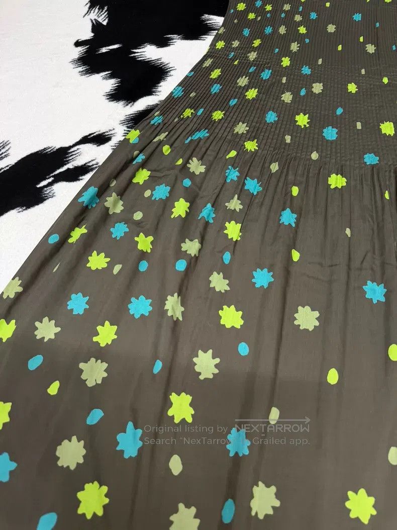 Issey Miyake Issey Miyake Irregular Floral Ruffle Dress Size M / US 6-8 / IT 42-44 - 3 Thumbnail