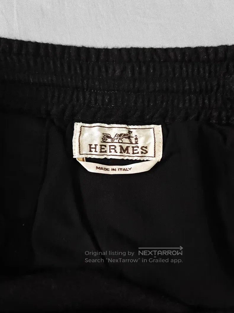 Hermes Hermes Cashmere Sweatpants, Black-Gray, Elastic Band Desig Size US 42 / EU 58 - 2 Thumbnail