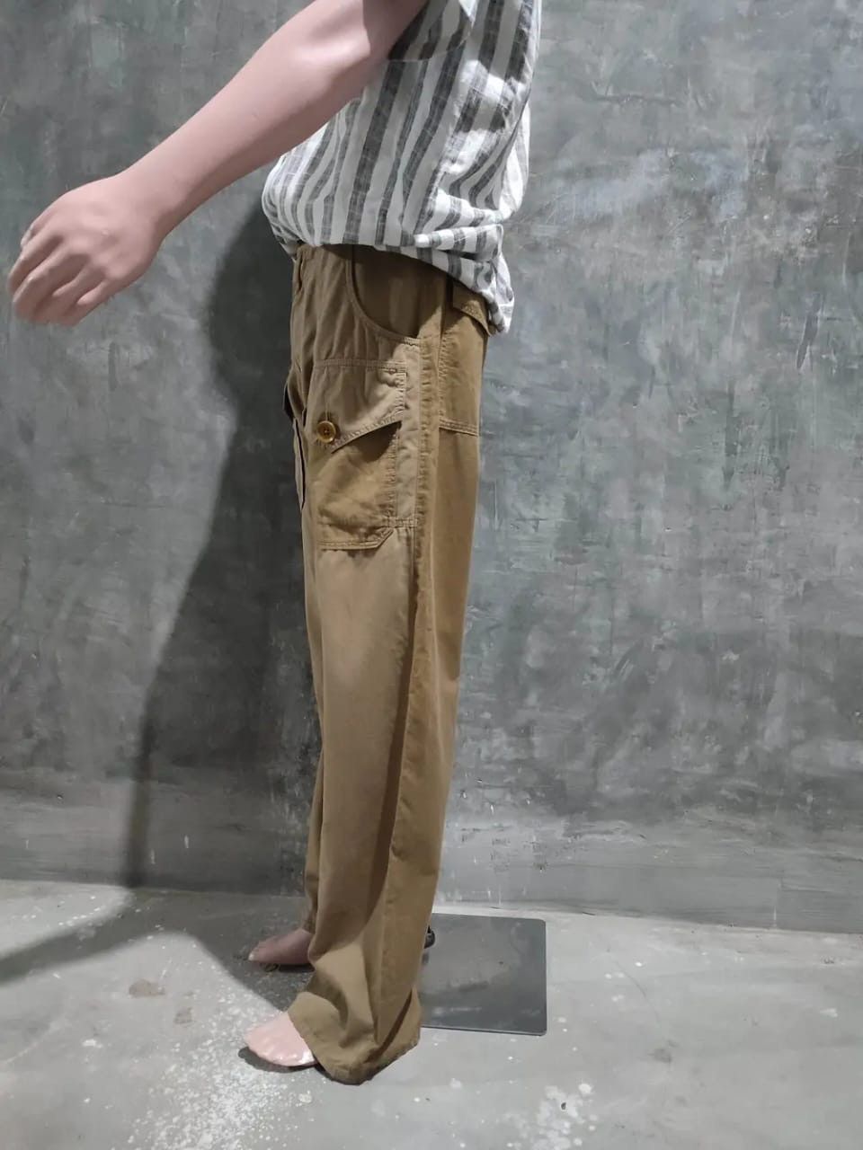 Yohji Yamamoto Ys Yohji Yamamoto Pants 2 Tone Brown Size US 34 / EU 50 - 13 Thumbnail