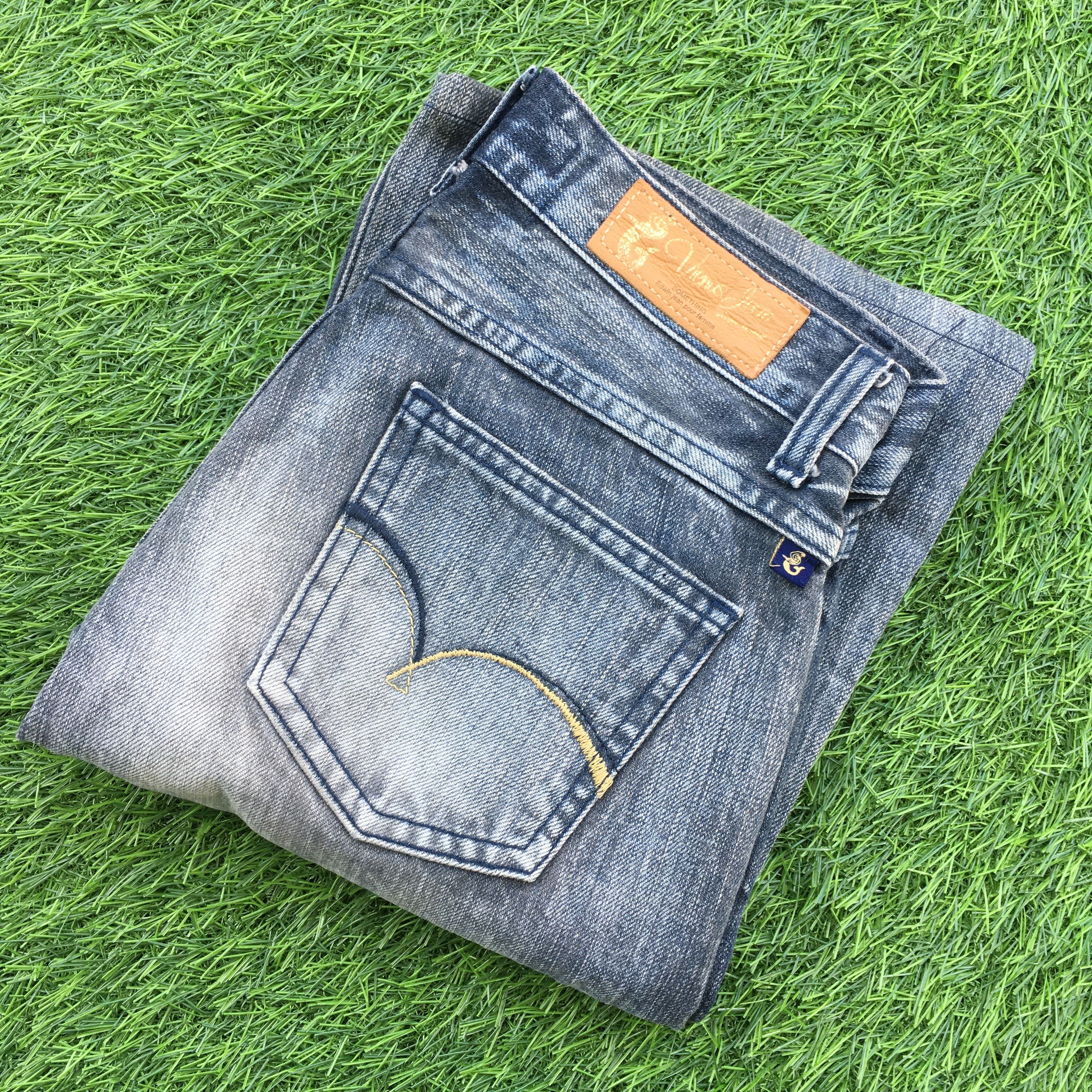 Designer Japanese Low Rise Bootcut Jeans D-1005 Size 26" / US 2 / IT 38 - 8 Thumbnail