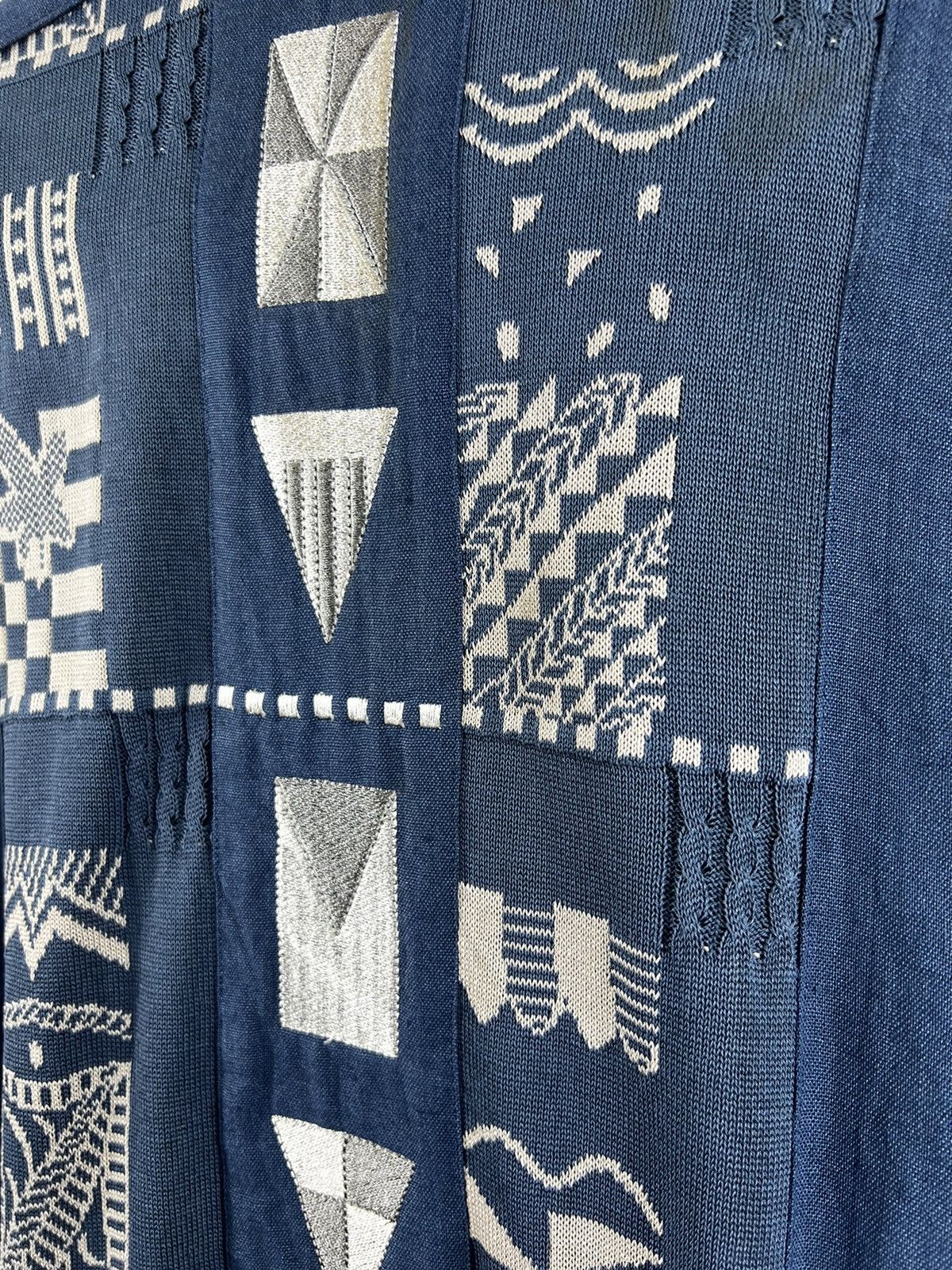 Lancel 🔥 VTG LANCEL PARIS GEOMETRIC ART PARACHUTE BOMBER JACKET Size US L / EU 52-54 / 3 - 13 Thumbnail