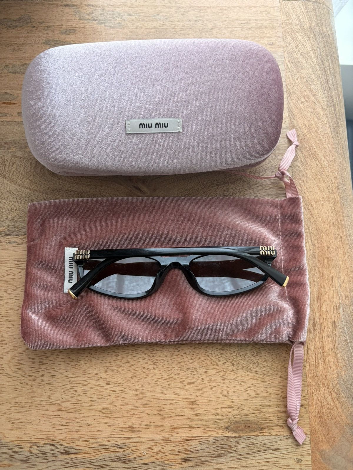 Miu Miu Miu Miu A06S Sunglasses Size ONE SIZE - 2 Thumbnail