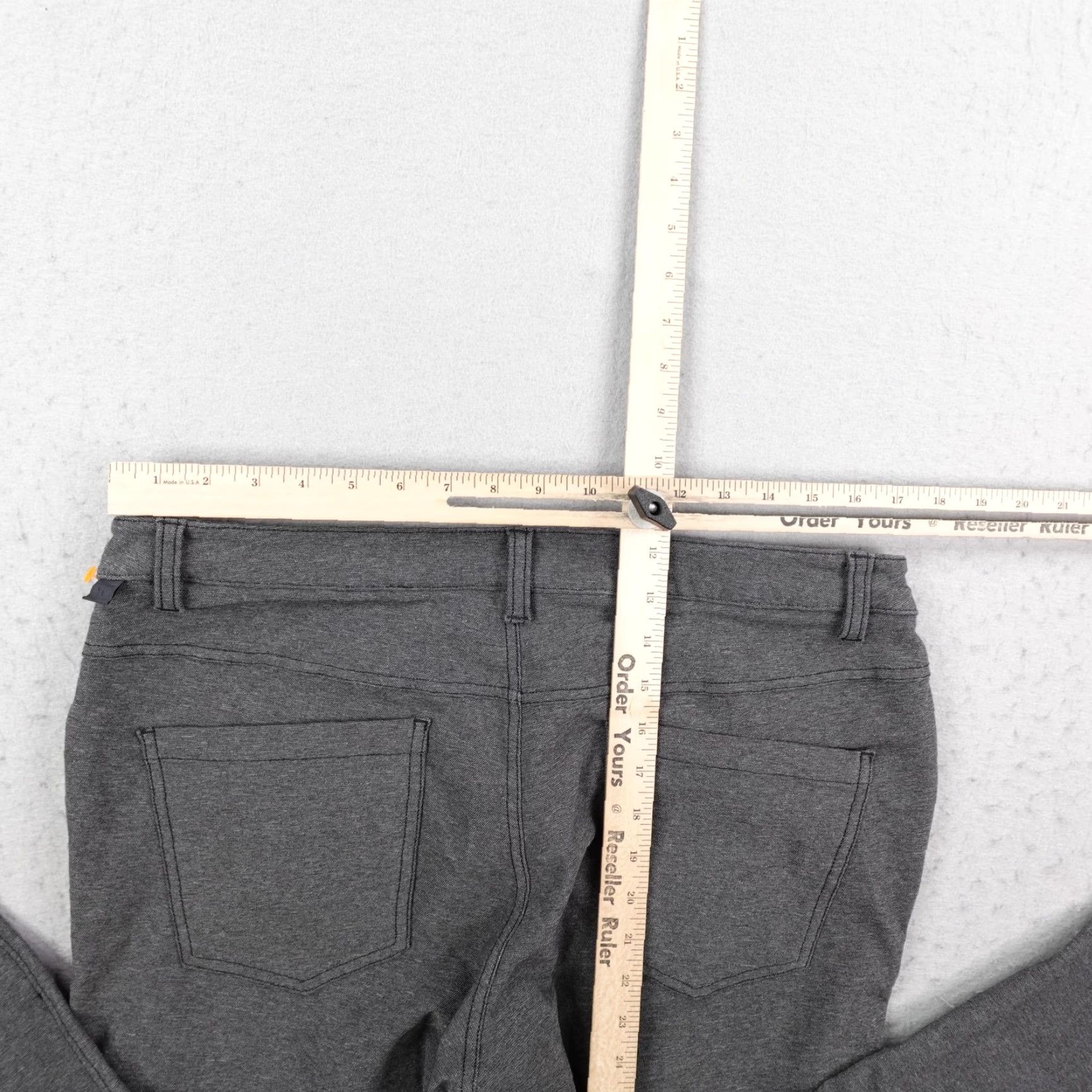 Lululemon LULULEMON 34 Gray ABC Chino Pants Mens Regular Fit Performance Straight Size US 34 / EU 50 - 7 Thumbnail