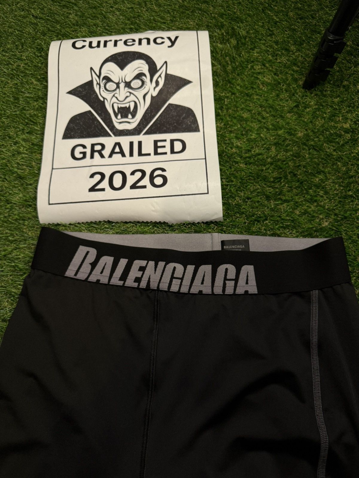 Balenciaga Balenciaga Big Band Active Wear Compression Pants Size 30 - 4 Thumbnail