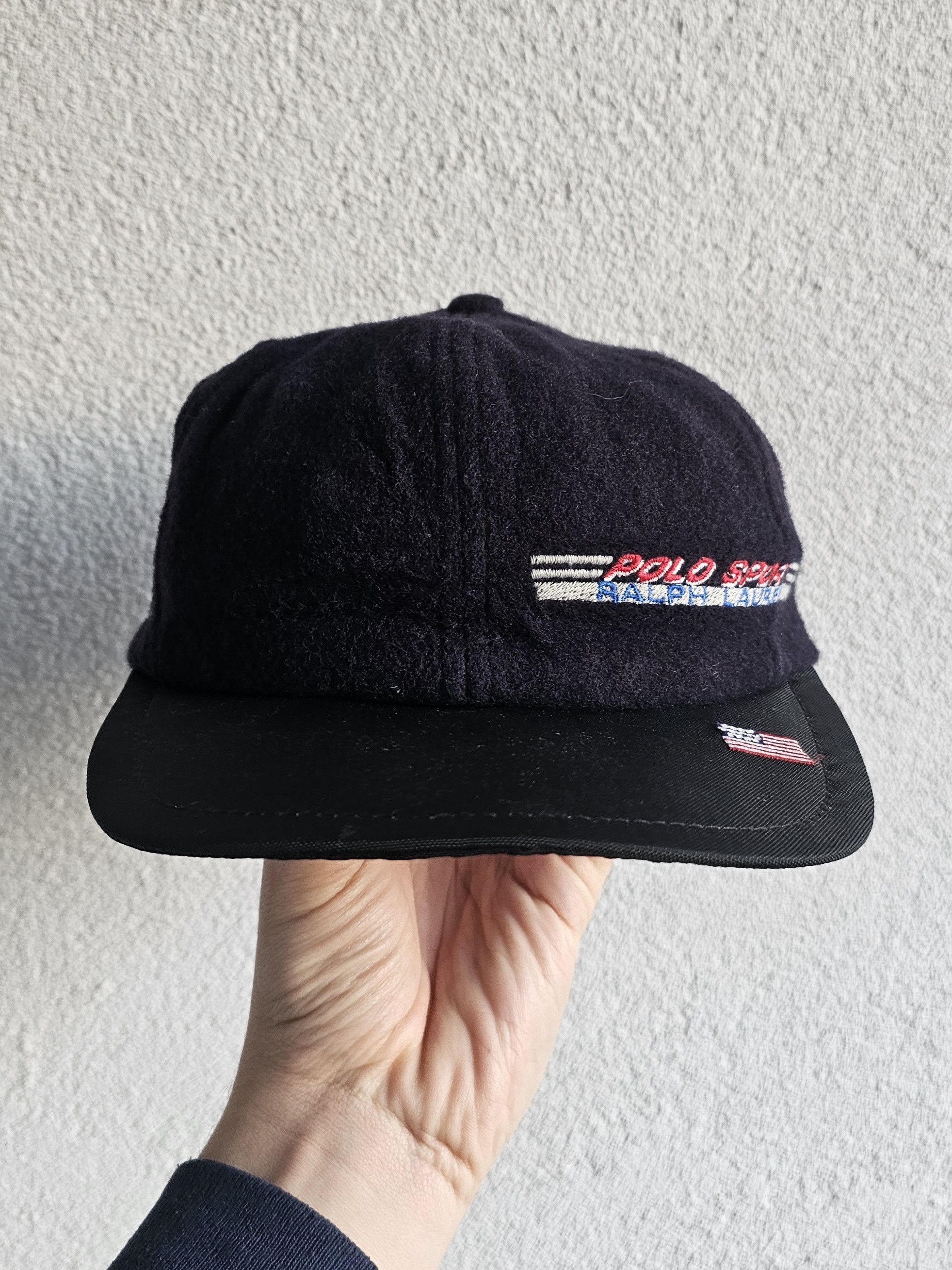 Polo Ralph Lauren Polo Sport 90's Team USA Helicopter Ski Ralph Lauren Hat Size ONE SIZE - 2 Thumbnail