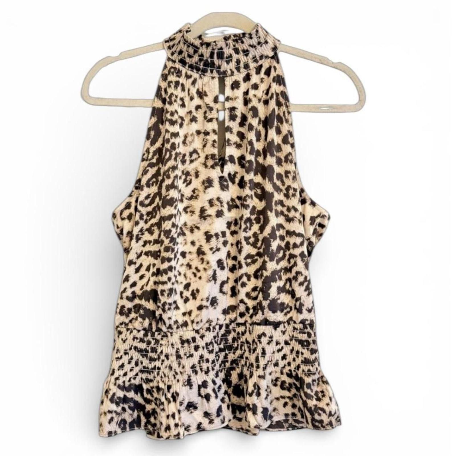 Other Cheetah leopard y2k style no sleeve top Size XS / US 0-2 / IT 36-38 - 1 Thumbnail