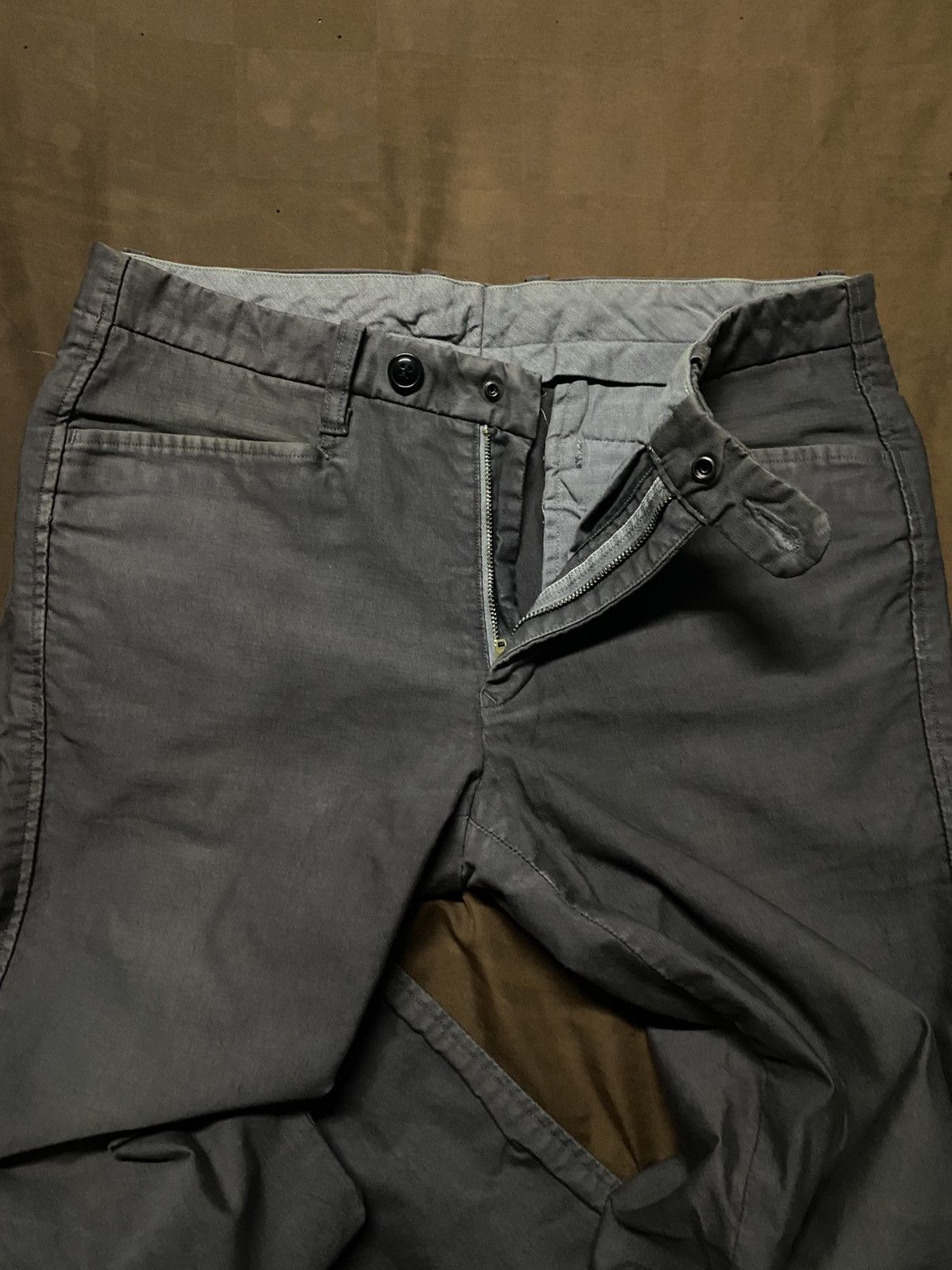 HOLLYWOOD RANCH MARKET HR Market Duck Canvas Grey Chinos Size US 32 / EU 48 - 5 Thumbnail