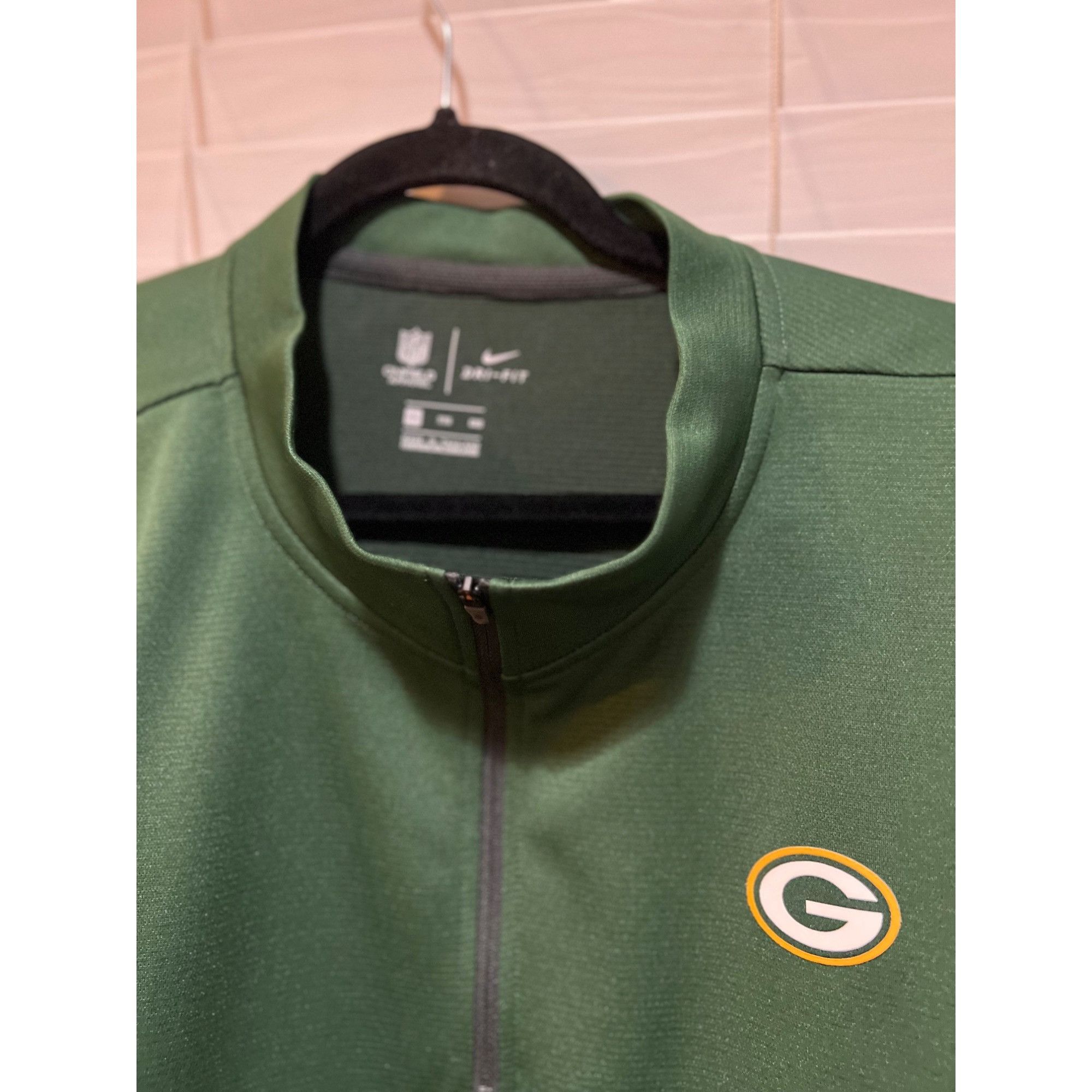 Nike Nike Green Bay Packers Long Sleeve Pullover - Size XXL Size US XXL / EU 58 / 5 - 2 Thumbnail