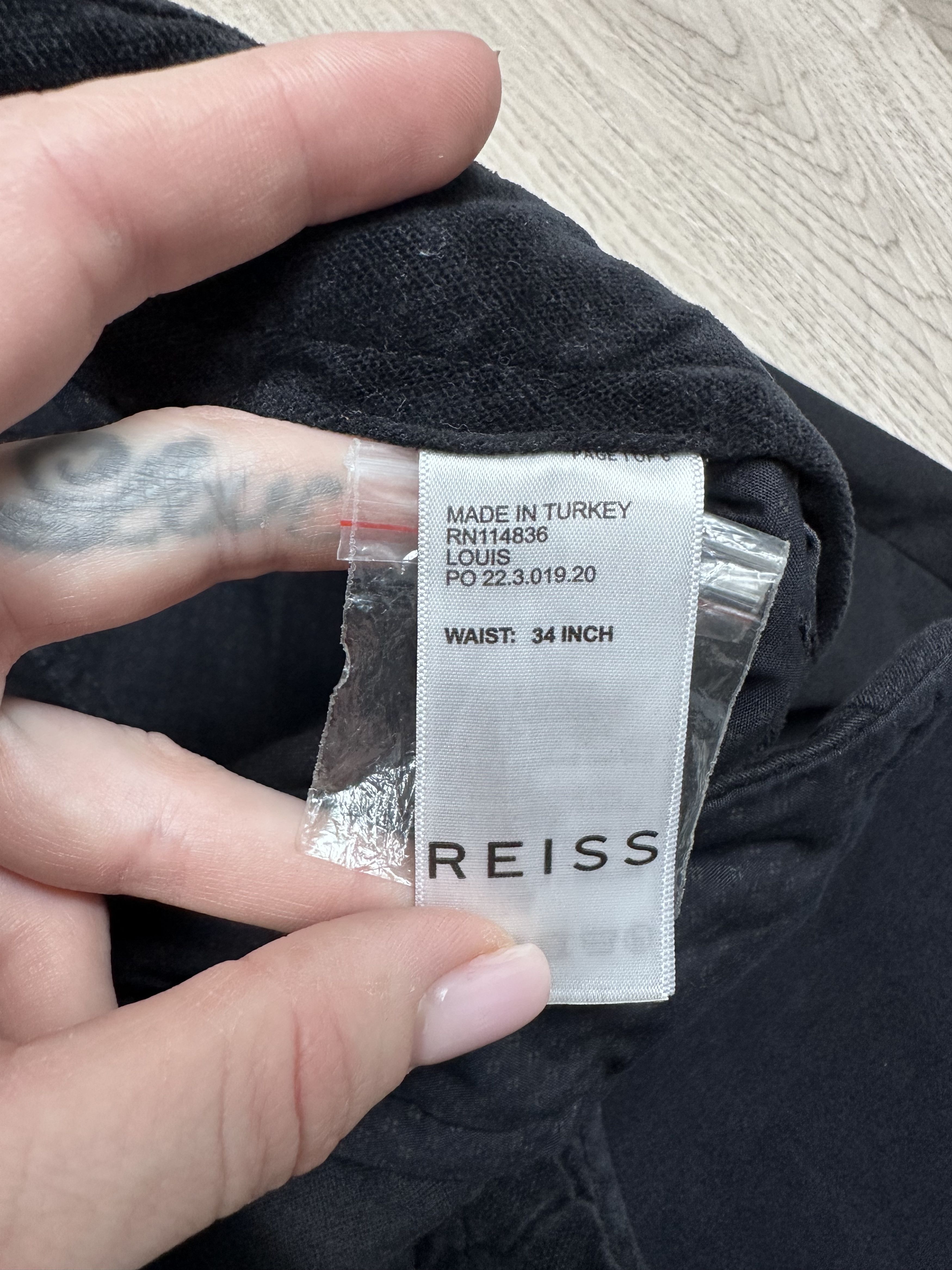 Reiss Reiss Mens Classic Pants Trousers Size US 34 / EU 50 - 5 Thumbnail