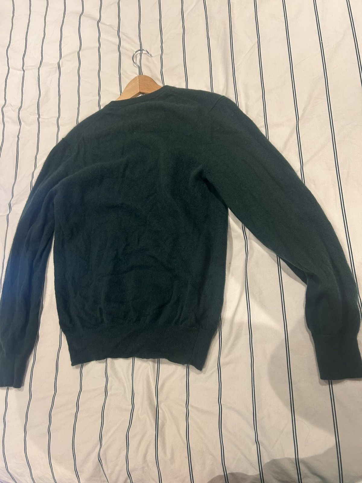 Extreme Cashmere Cashmere Green V Neck Size US S / EU 44-46 / 1 - 1 Thumbnail